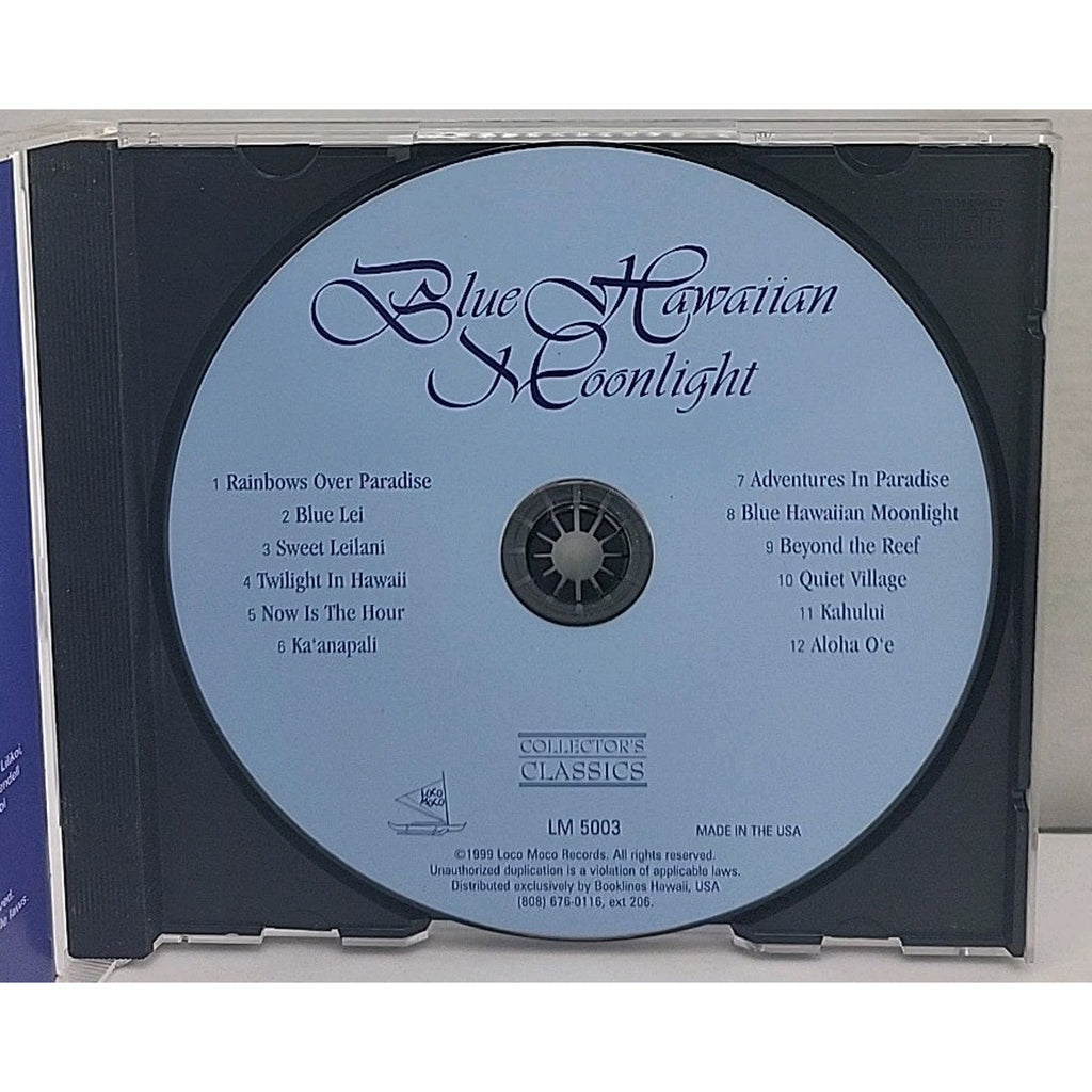 Blue Hawaiian Moonlight by Various Artists (CD, Booklines)