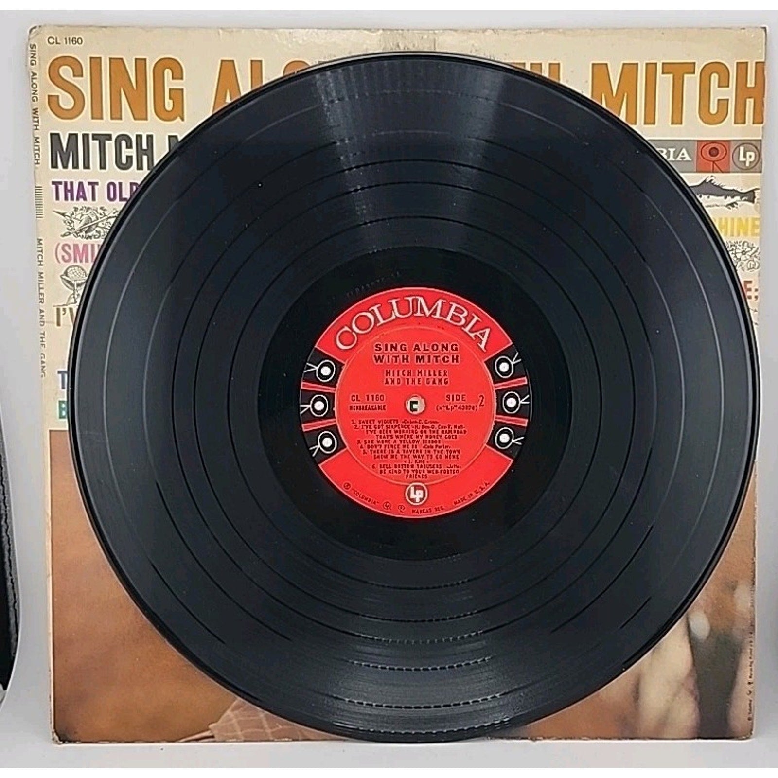 Sing Along With Mitch by Mitch Miller LP Vinyl Columbia Records CL 1160