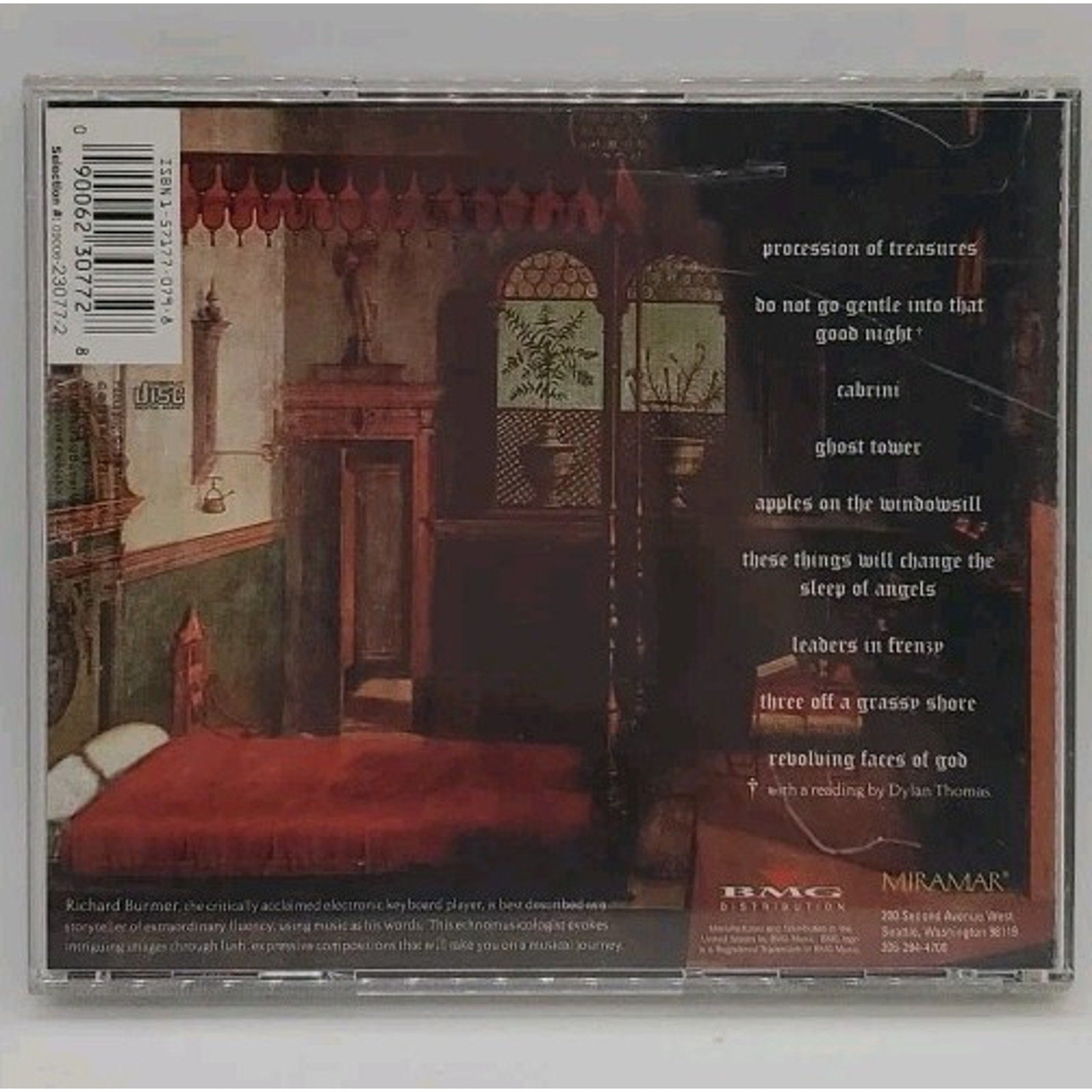 Treasures of the Saints by Richard Burmer (CD, Mar-1996, Miramar)