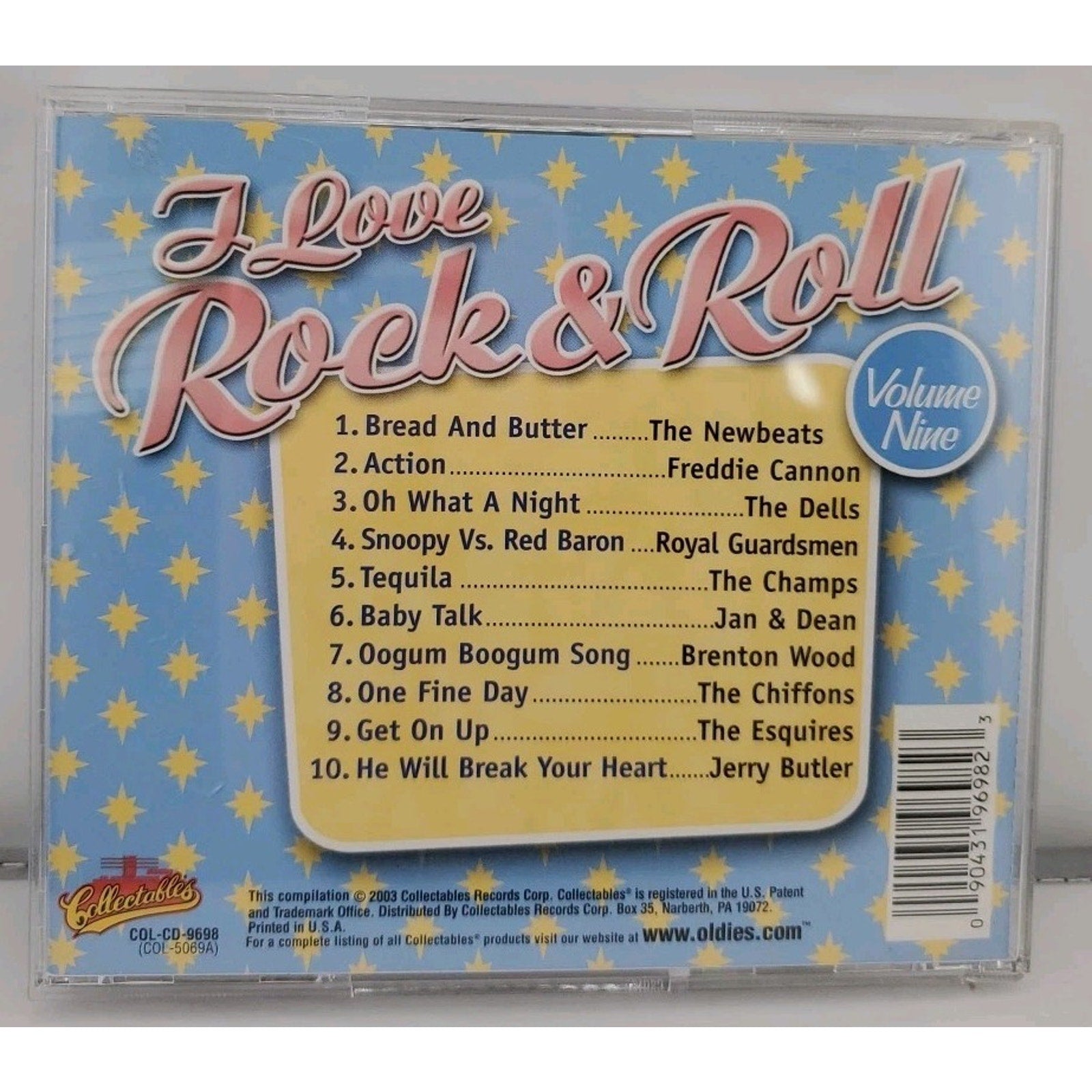 I Love Rock N Roll, Vol. 9 by Various (CD, 2004)