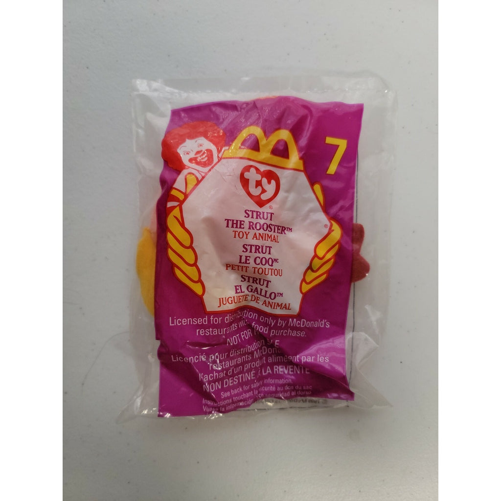 Ty Beanie Baby Doodle The Rooster