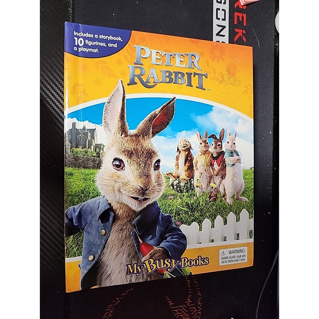 Peter Rabbit My Busy Books Storybook with Playmat
