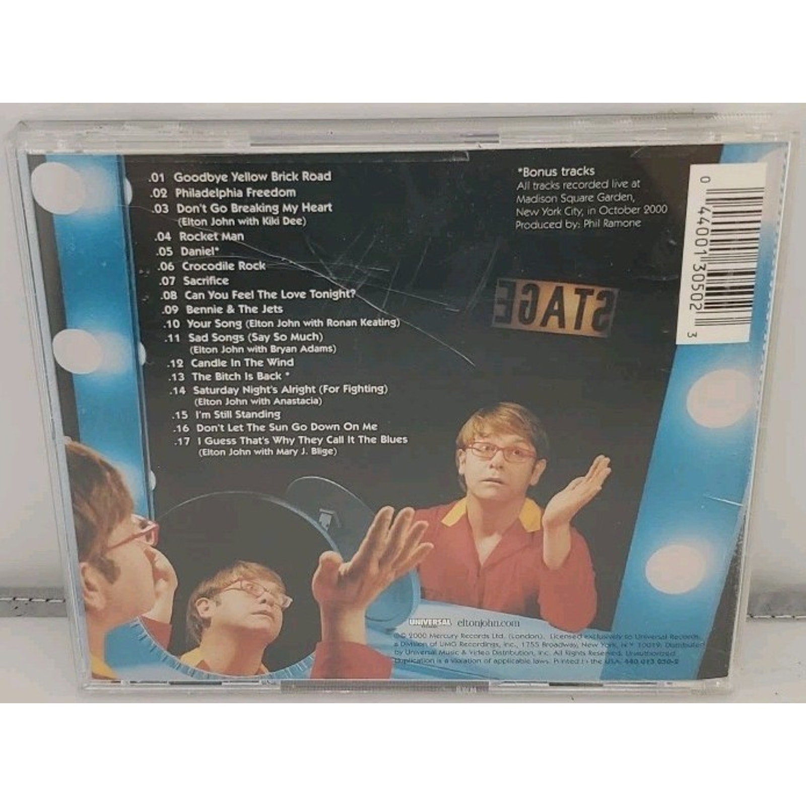 One Night only by John, Elton (CD, 2000)