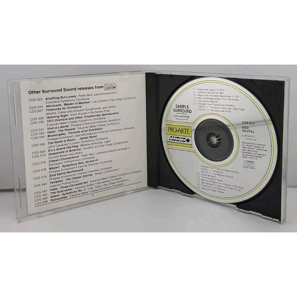 Sample Surround Digital Surround Sound CD Audio+