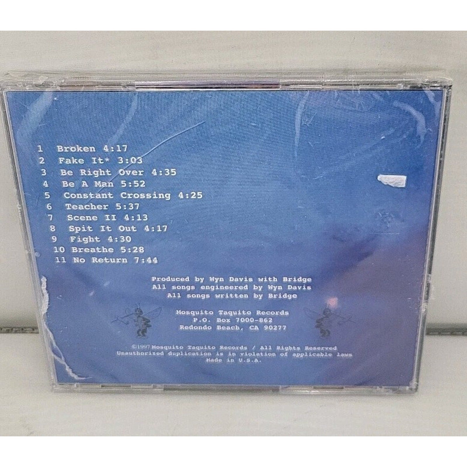 Bridge - Collapse - Mosquito Taquito CD *Brand New*