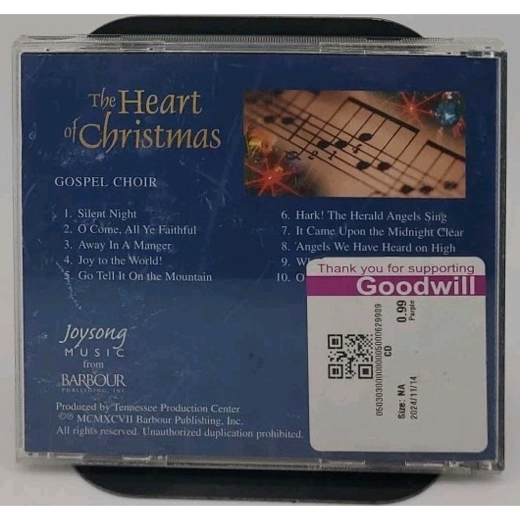 The Heart of Christmas Gospel Choir Christmas Music CD