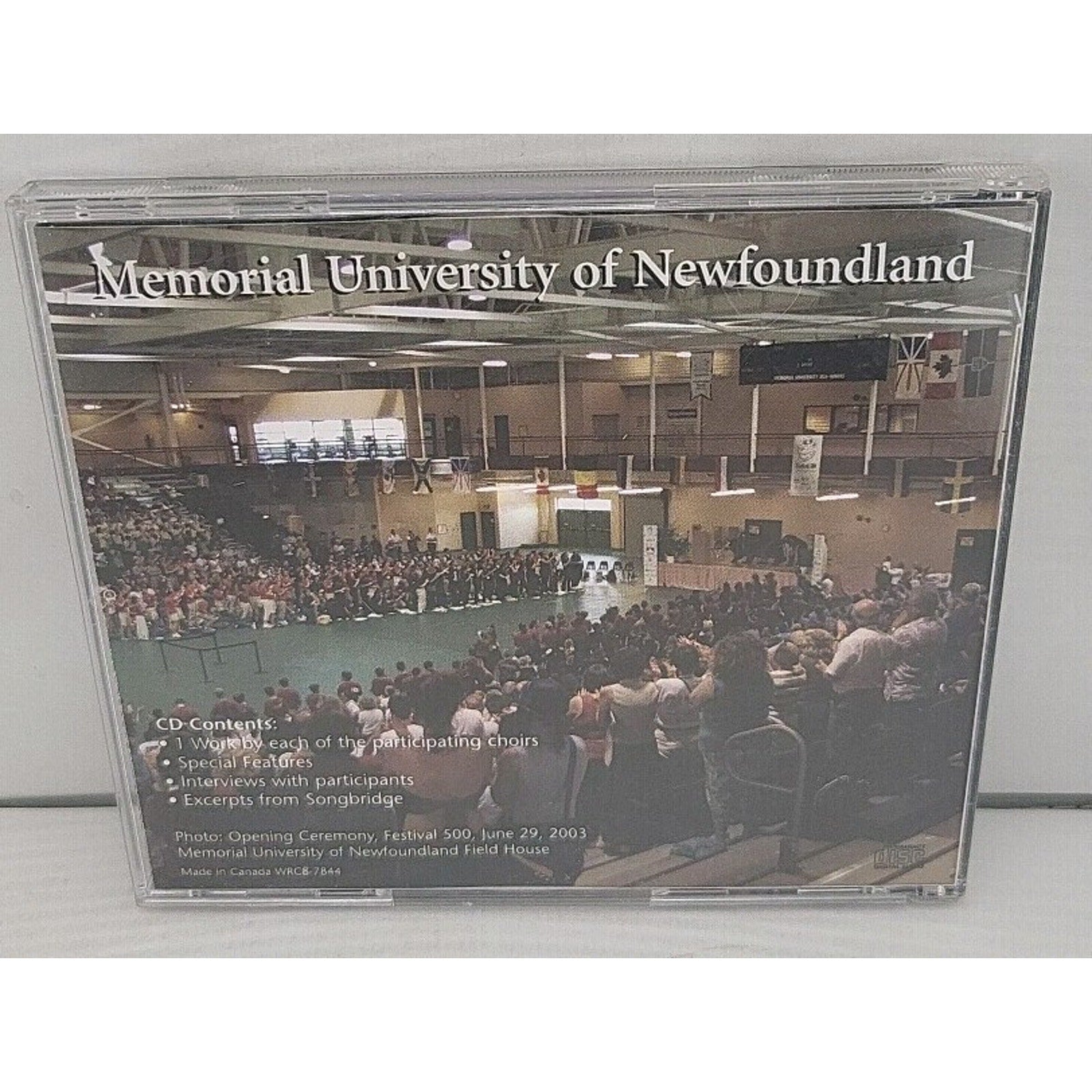 Festival 500 Sharing The Voices: Choral Performances 2003 CD