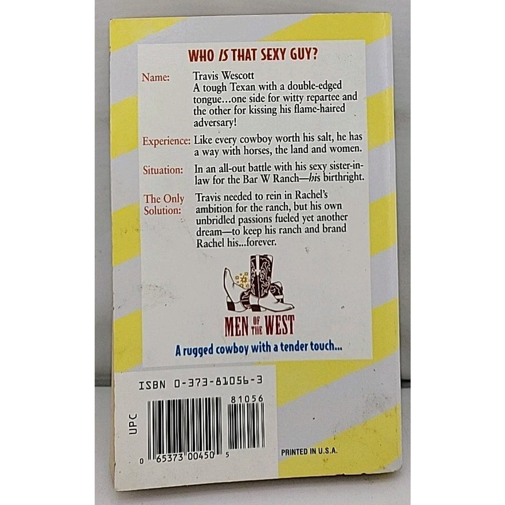 Cowboy's Mistress by Cathy Gillen Thacker (1992, Mass Market)