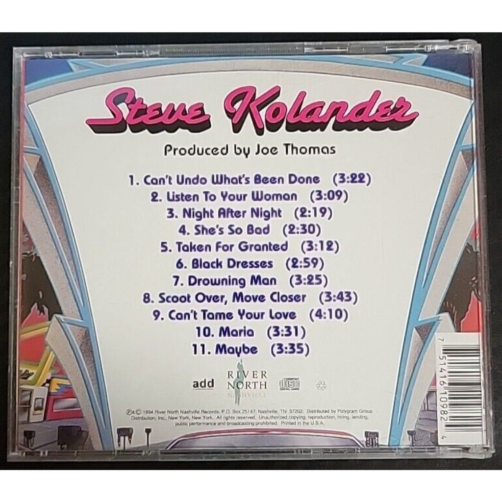 Steve Kolander - Scoot Over, Move Closer (CD)
