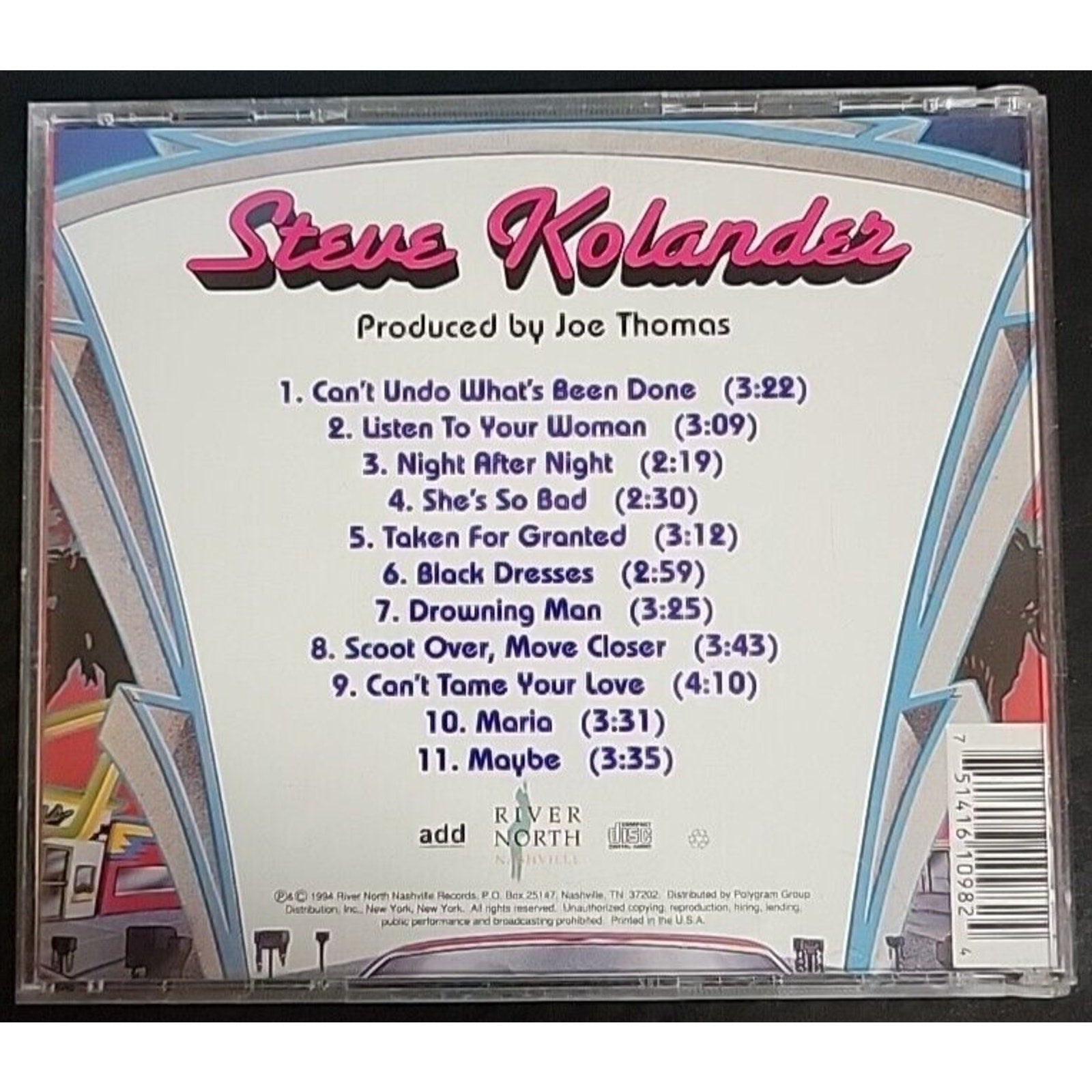 Steve Kolander - Scoot Over, Move Closer (CD)