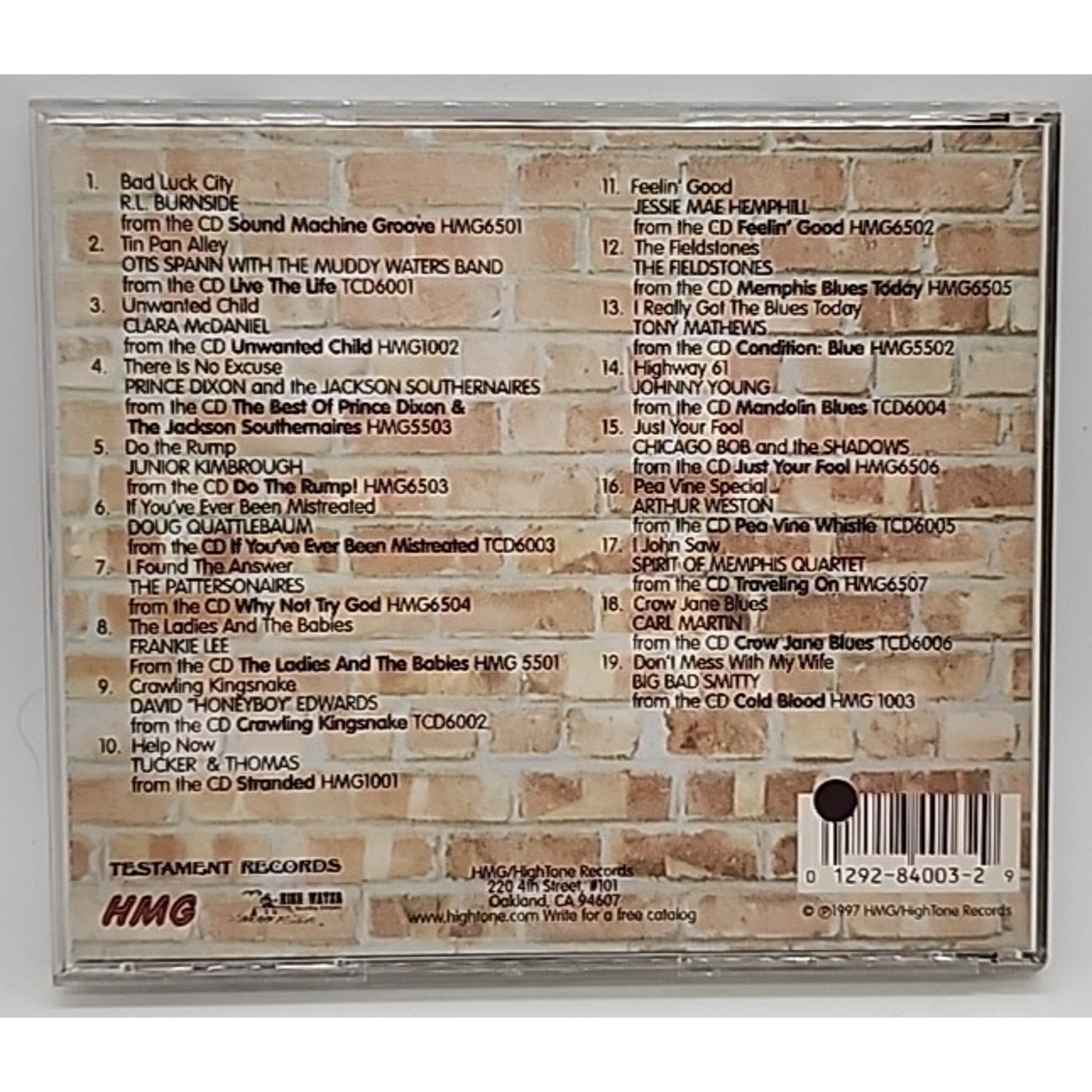 Fabulous Low-Price Hmg Blues S by Various (CD, 1997)