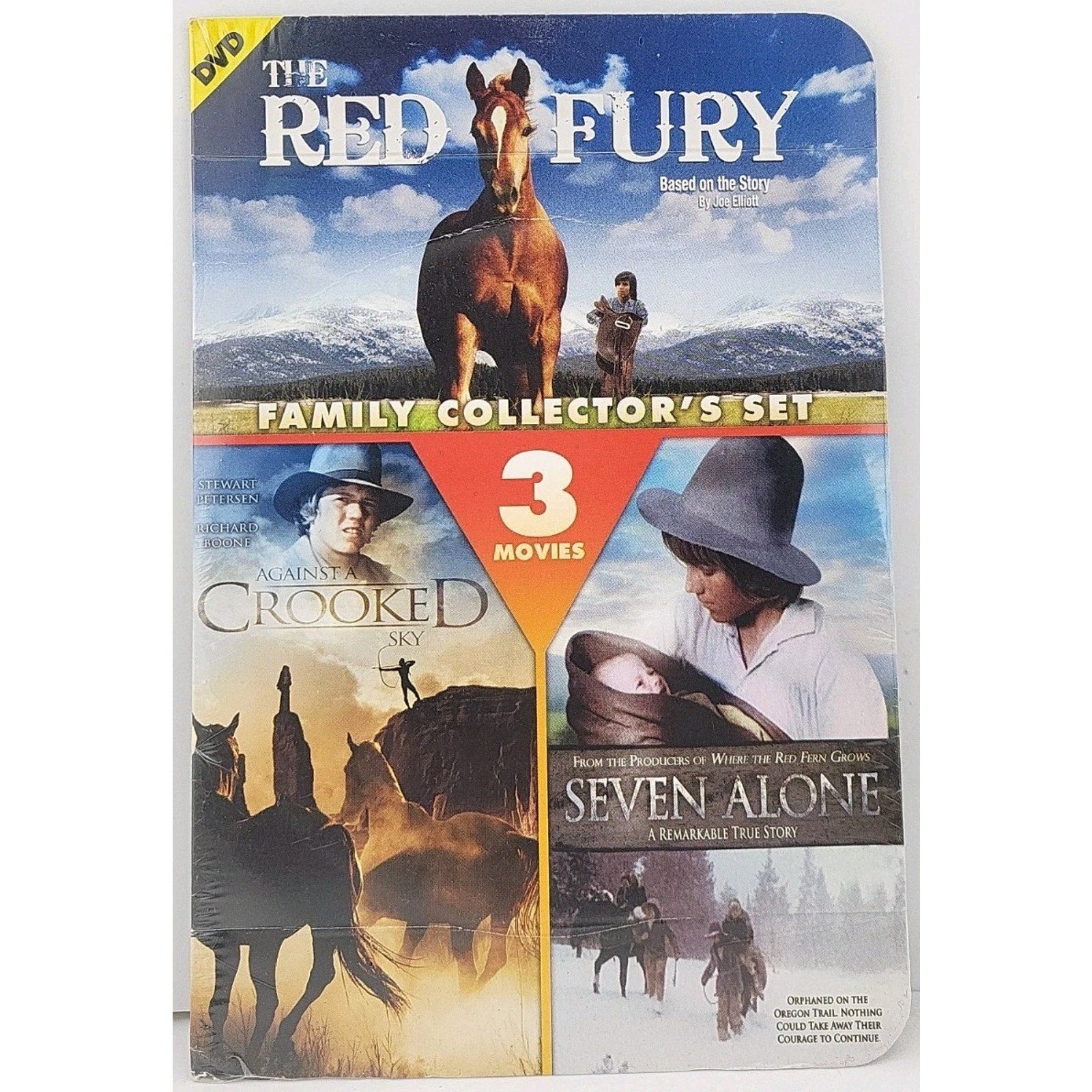 Family Collector's Set - The Red Fury, Against A Crooked Sky, Seven Alone DVD