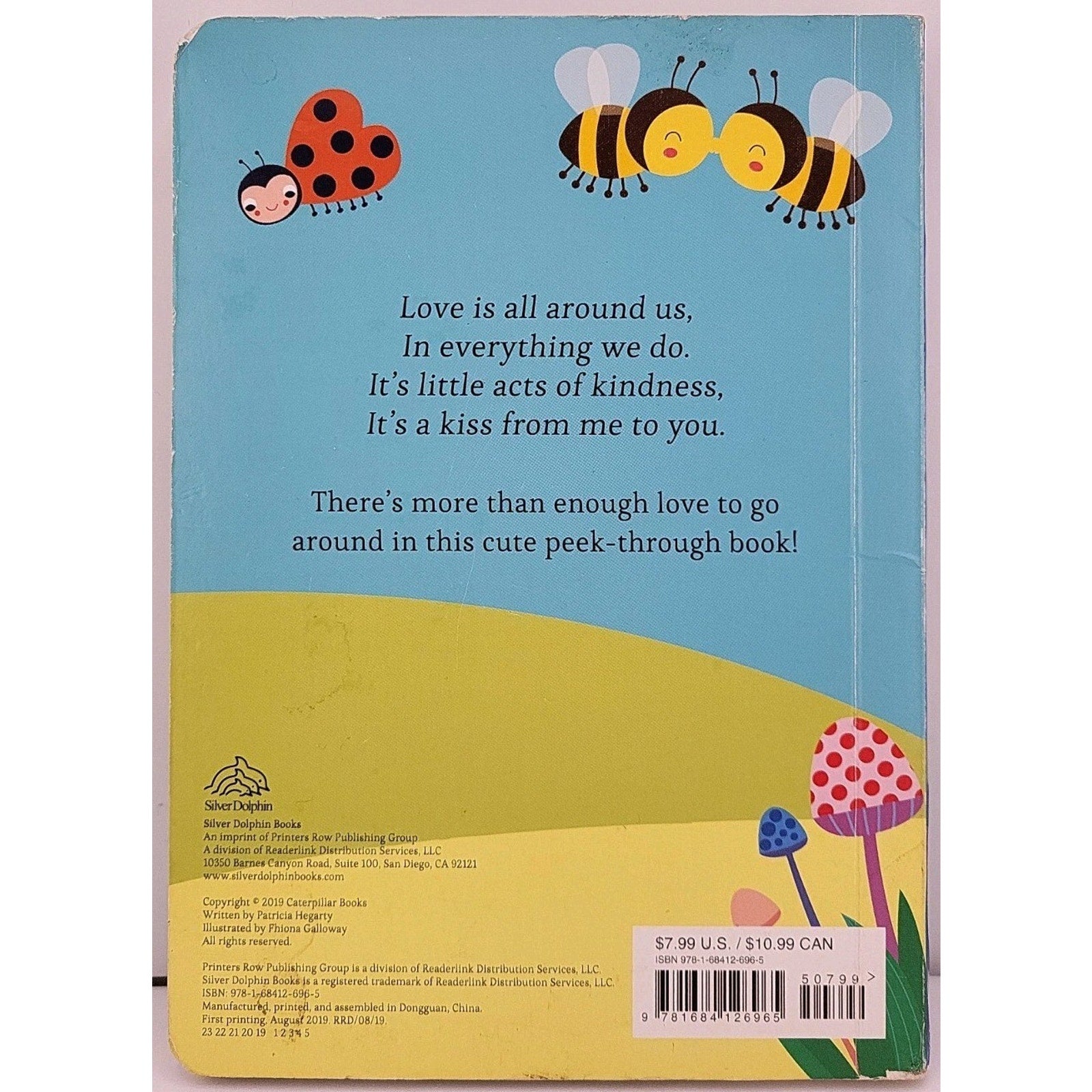 Love from Me to You by Patricia Hegarty (2019, Children's Board Books)