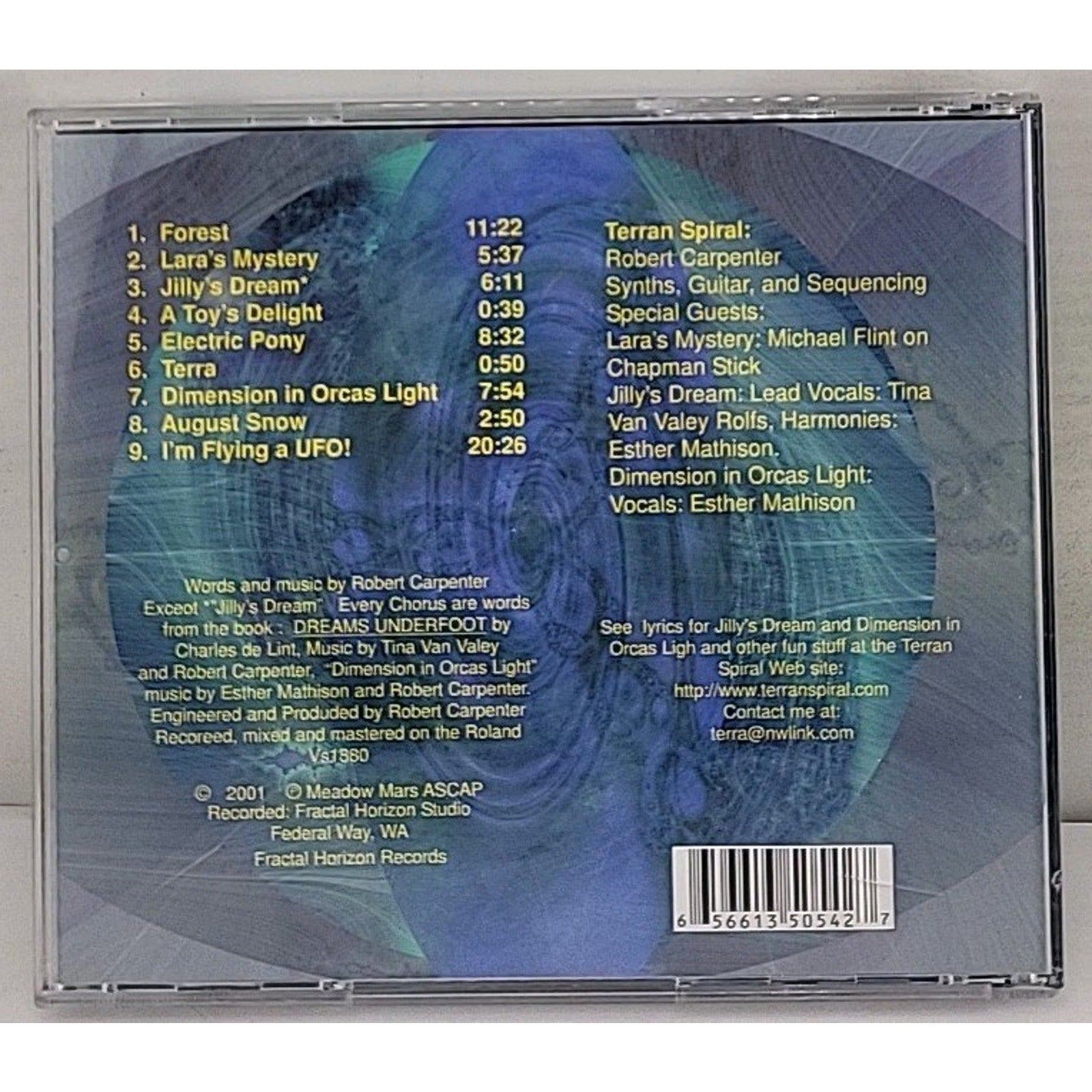 Time to Slide by Terran Spiral (CD, 2003)