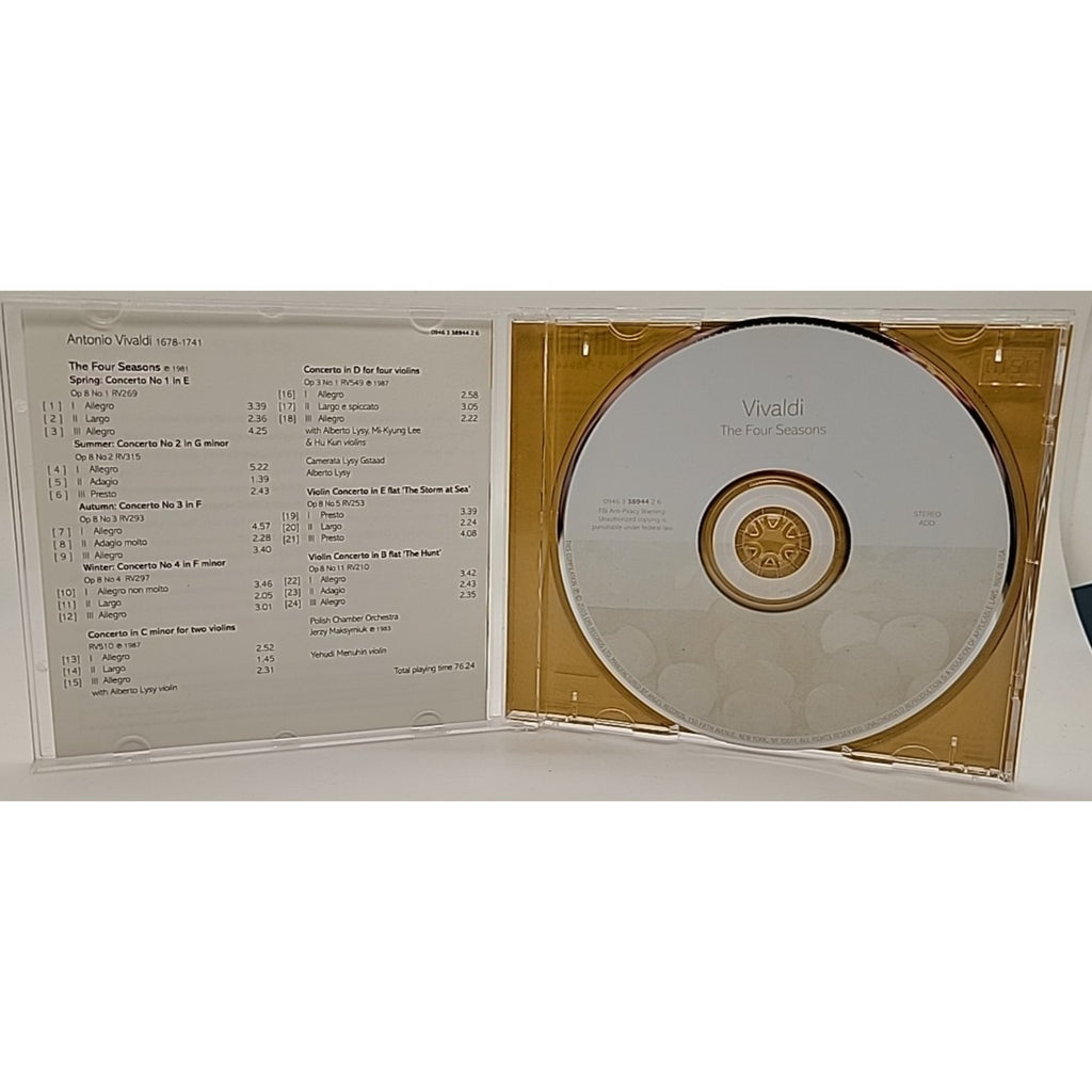Vivaldi: The Four Seasons - The Storm at Sea, The Hunt (CD)