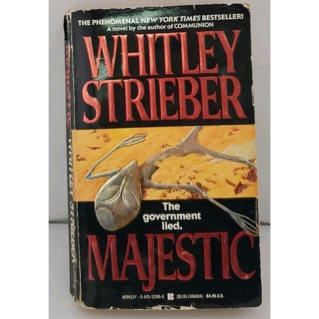 Whitley Strieber, Majestic, Paperback 1990