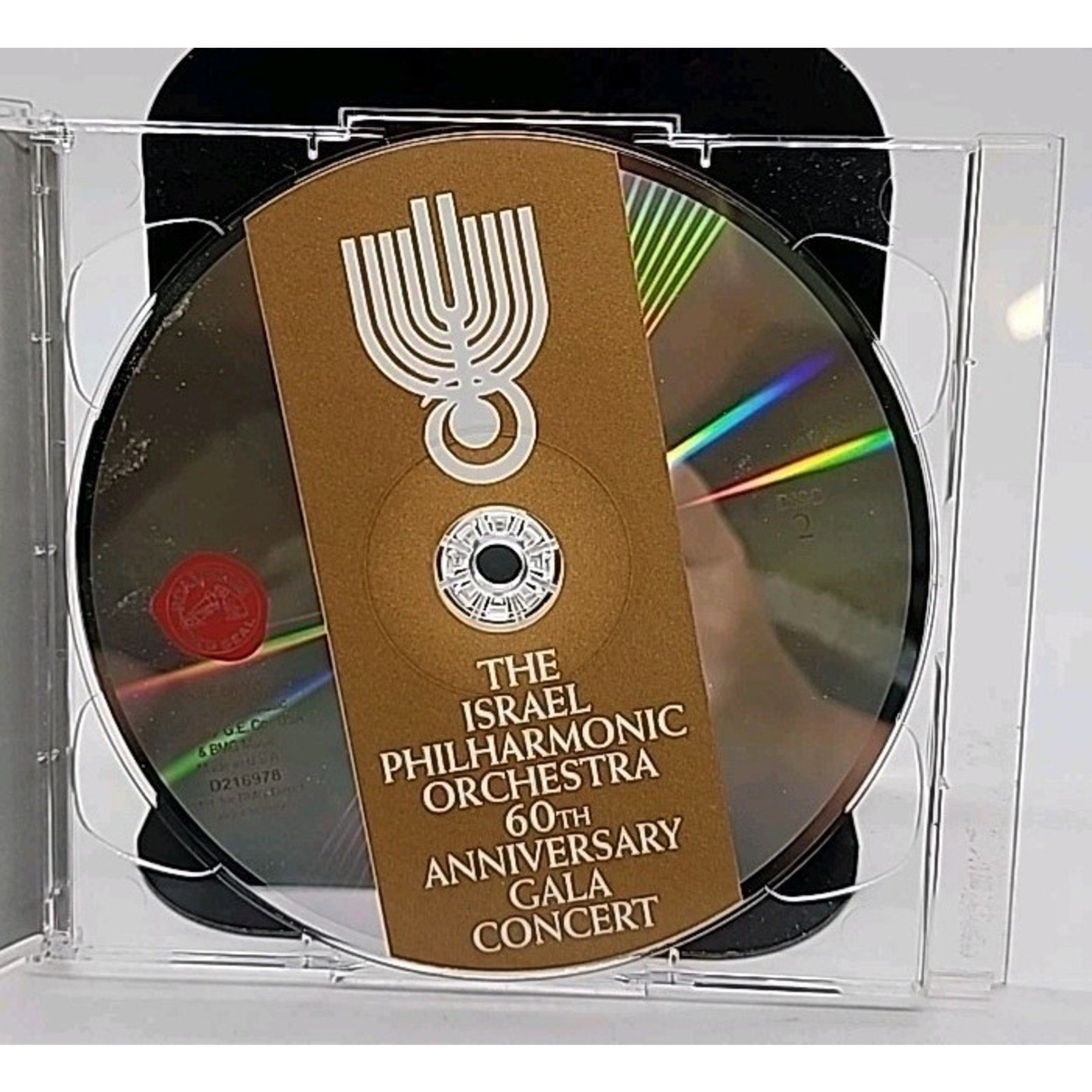 Israel Philharmonic Orchestra-60th Anniversay Gala Concert (CD, Jul-1997, 2 CD'S