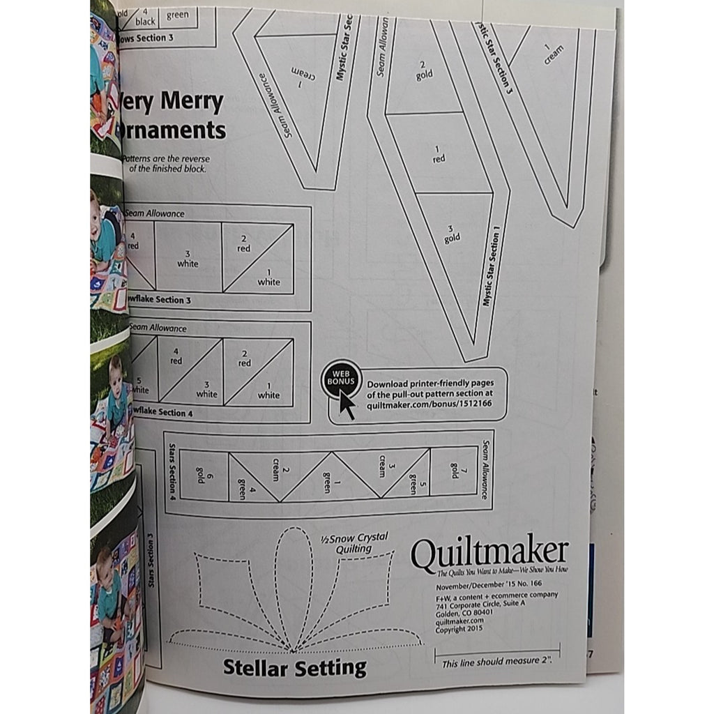 Quiltmaker Magazine November/December 2015