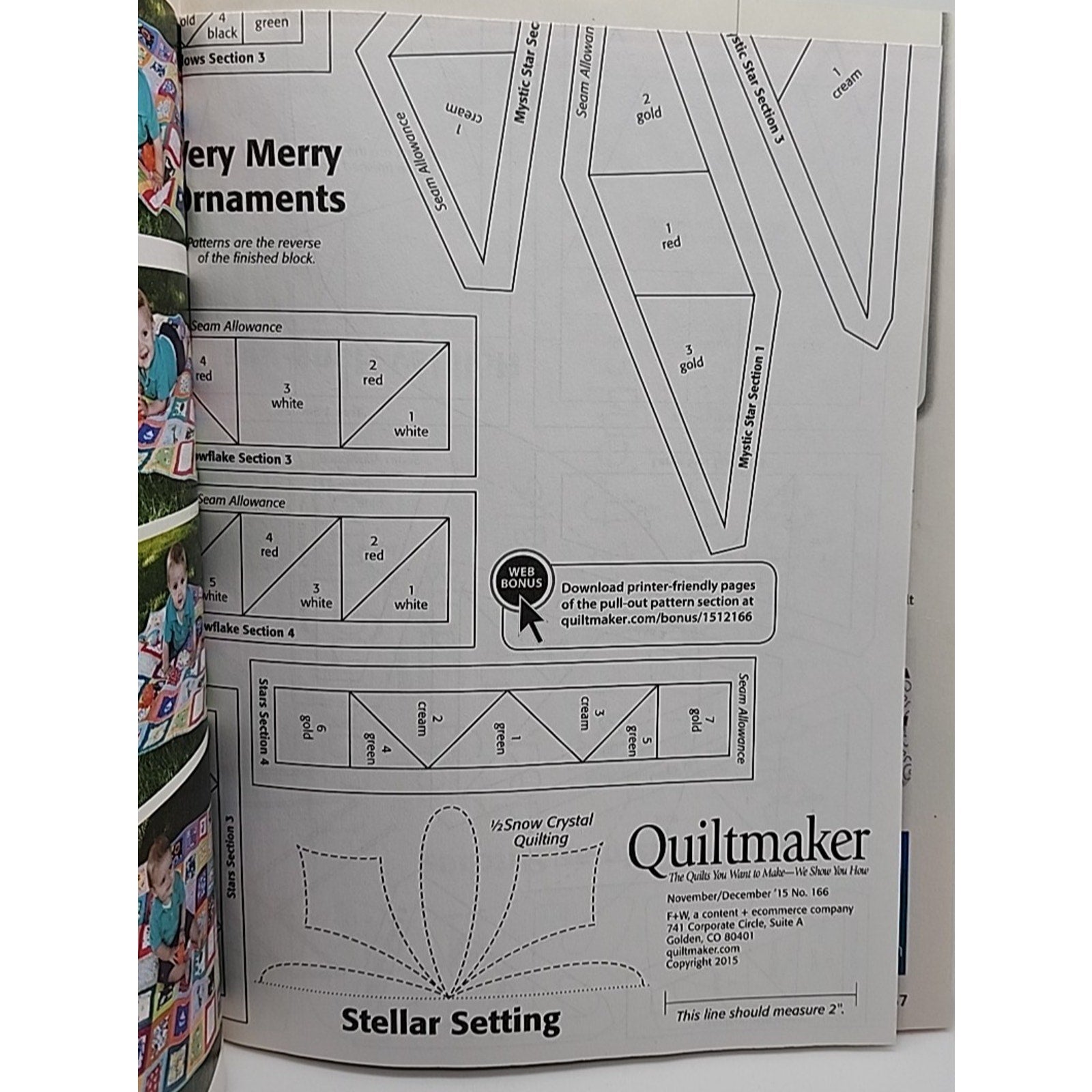 Quiltmaker Magazine November/December 2015