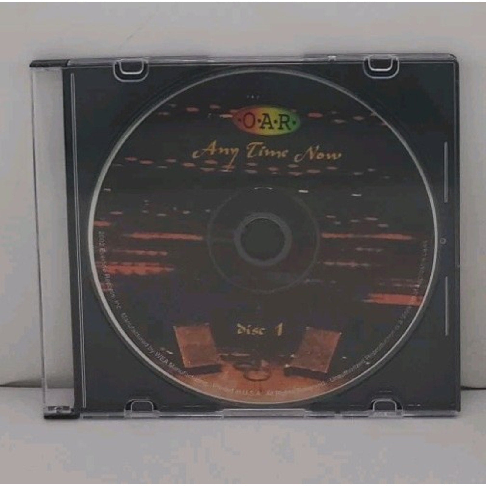 Any Time Now by O.A.R. (CD, May-2002, Everfine Records) (Disc 1 Only) *Disc Only