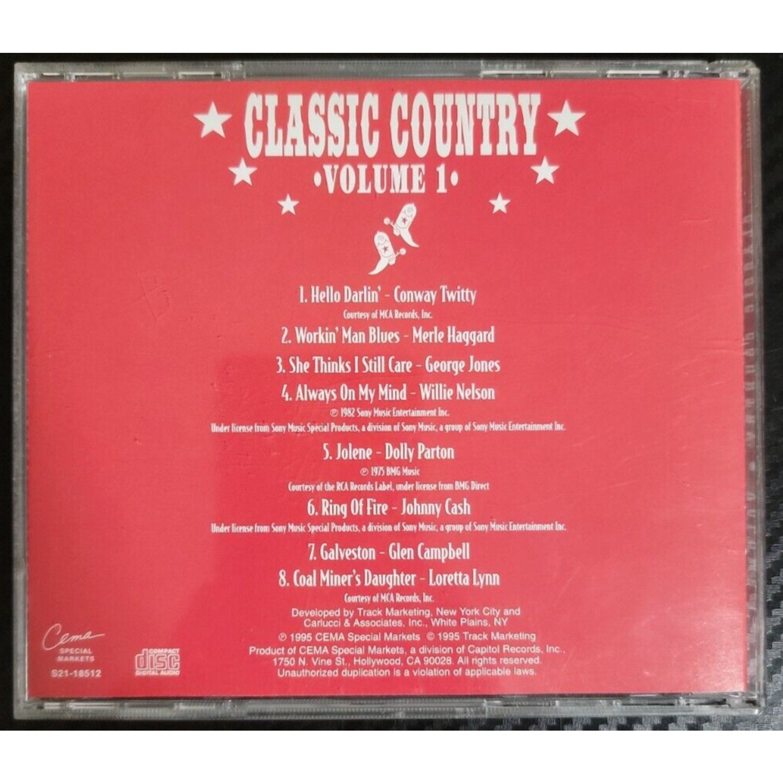 Classic Country Volume 1 (CD)
