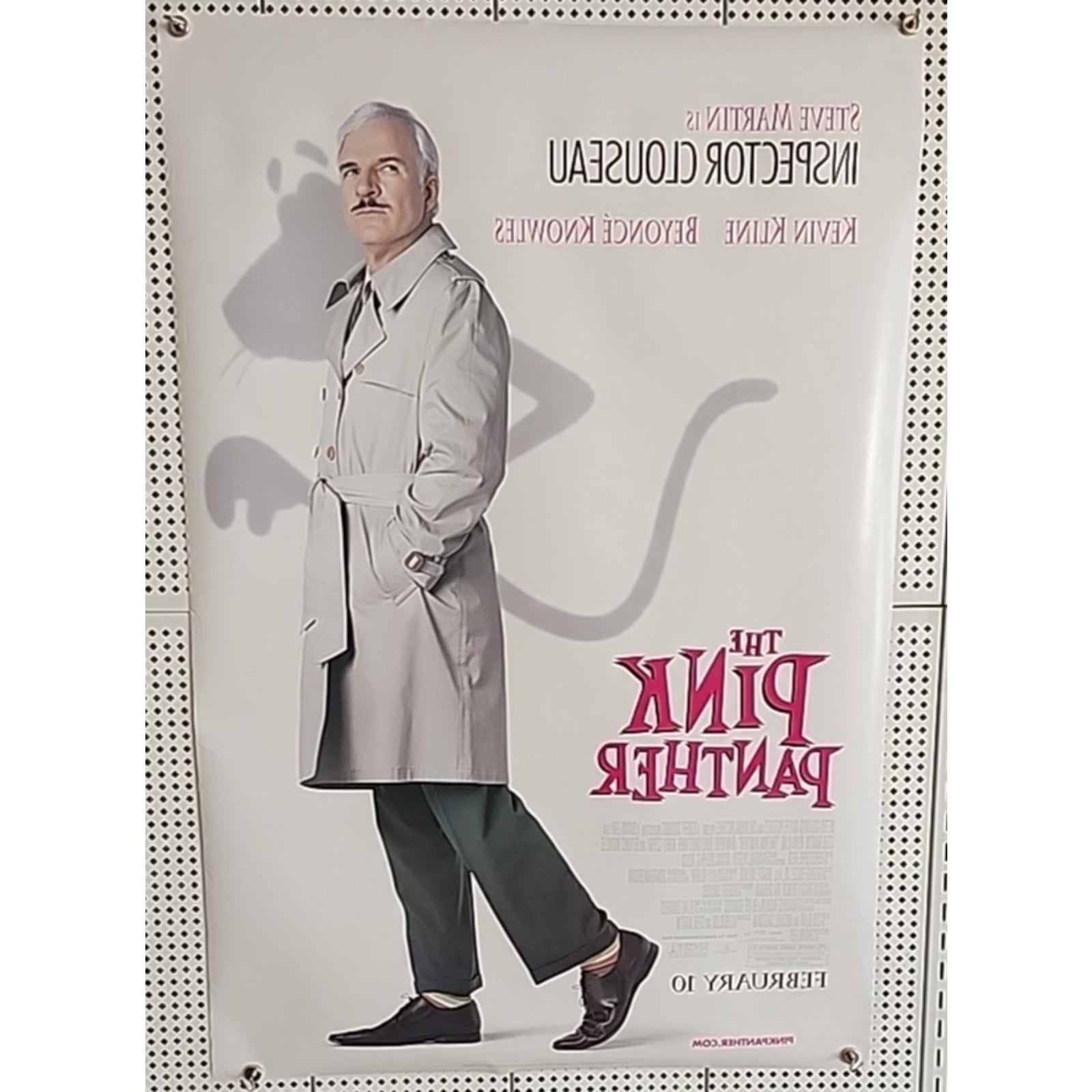 The Pink Panther Movie Poster Original Rolled DS 27x40 Steve Martin