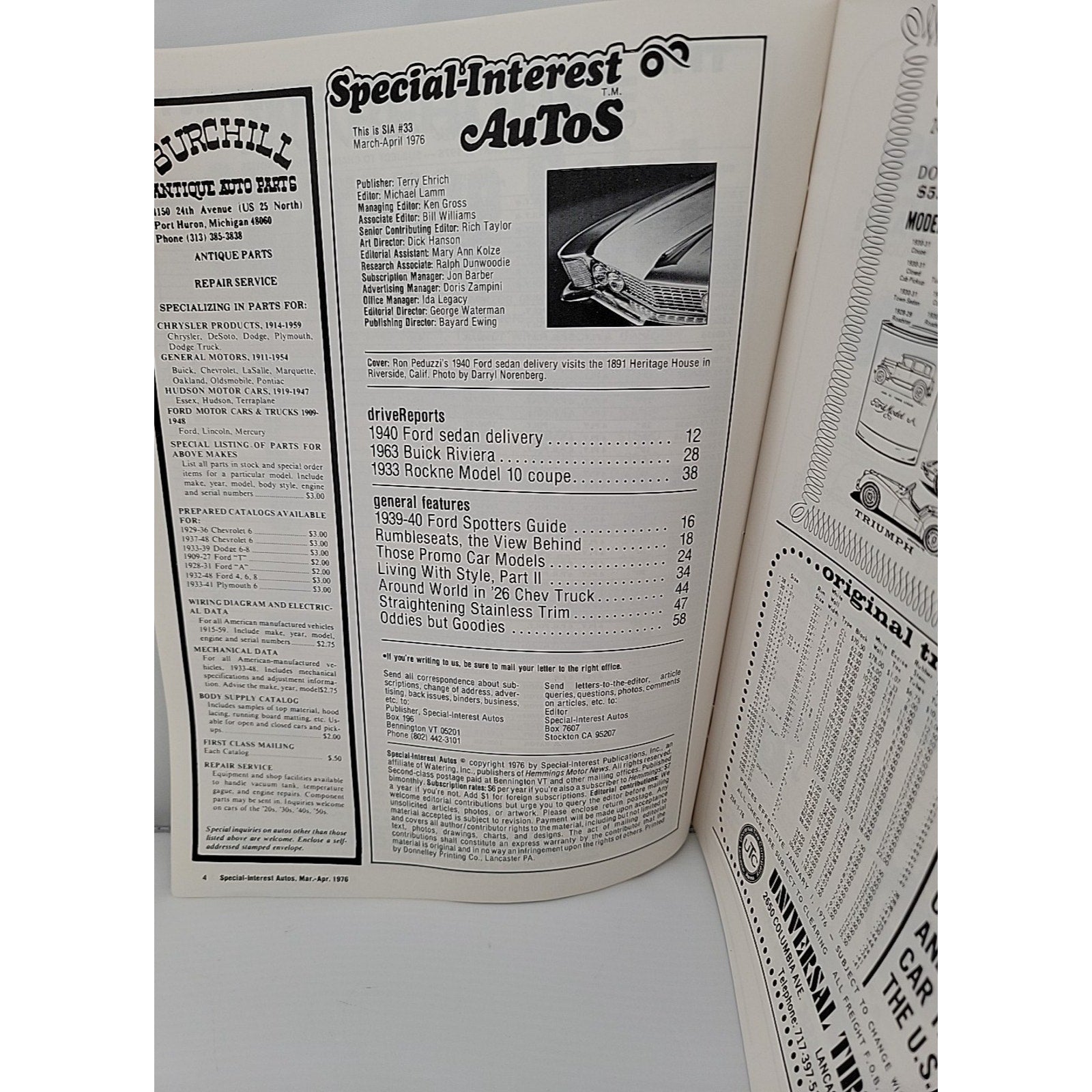 Special Interest Autos Mar-Apr 1976