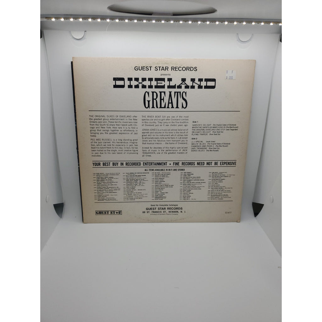 Dixieland Greats, Dixieland Band (Record)