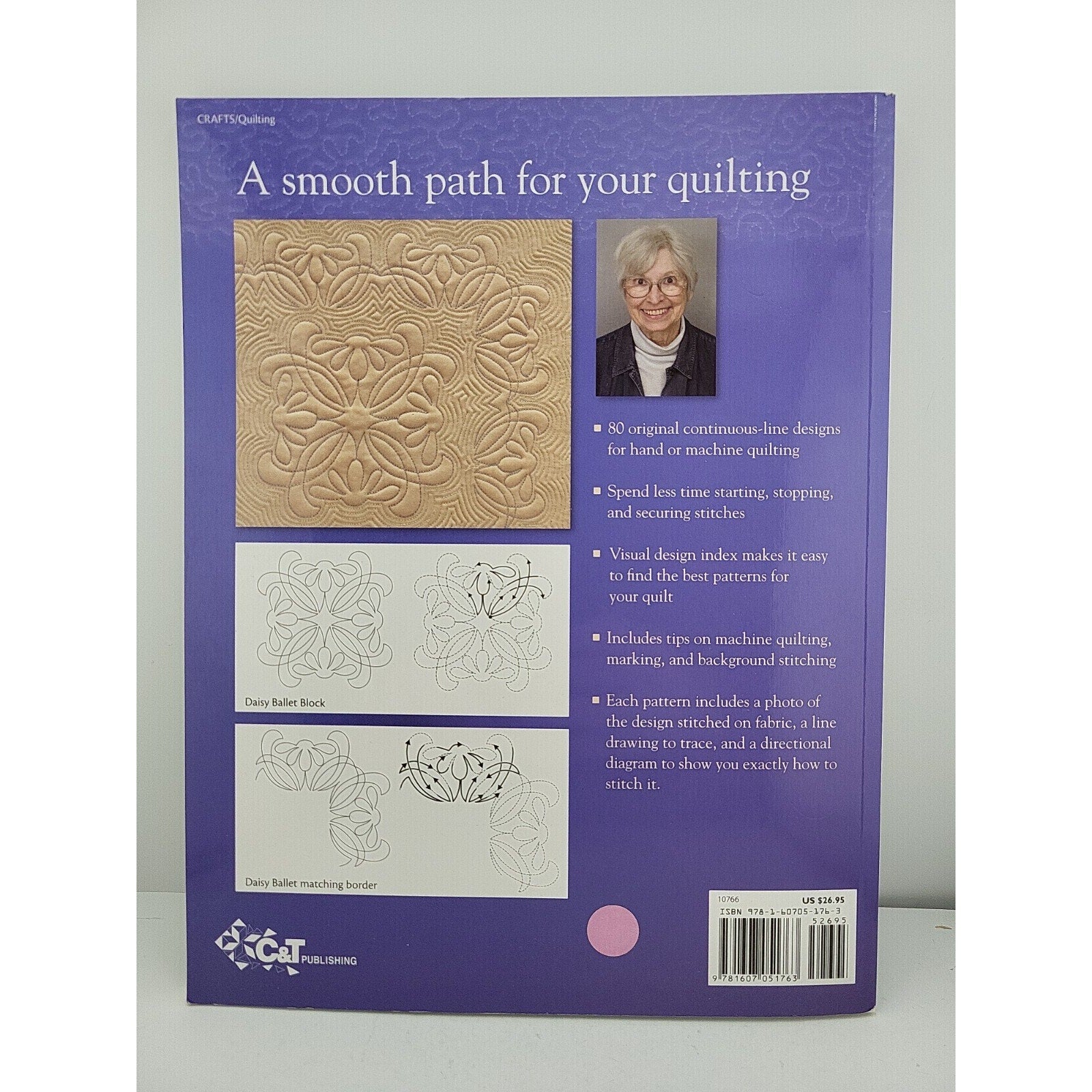 Hari Walner's Continuous-Line Quilting Designs : 80 Patterns for Blocks,...