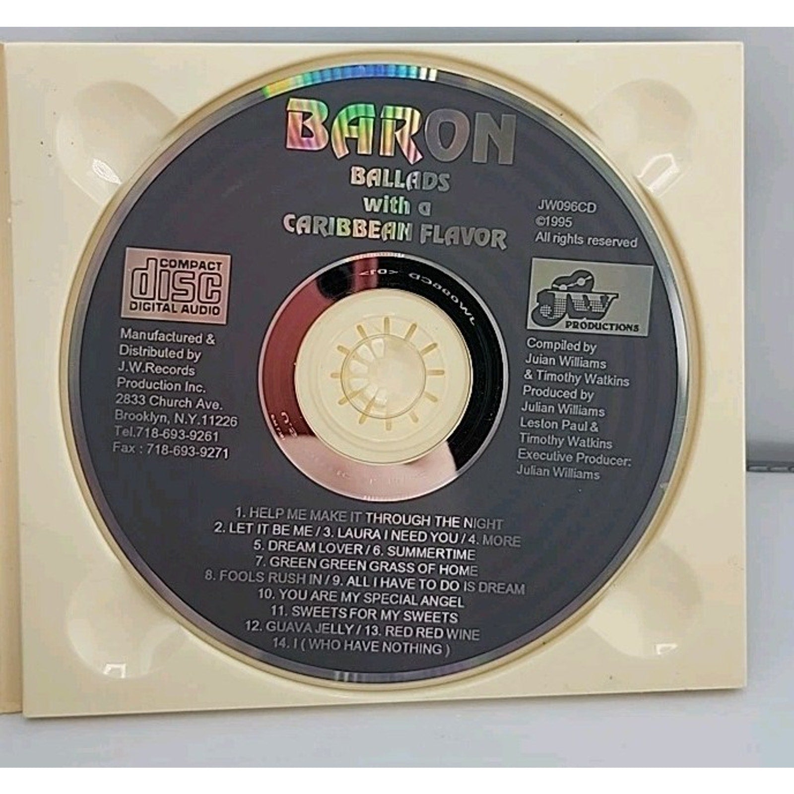 Baron - Ballads With A Caribbean Flavor - CD - Import