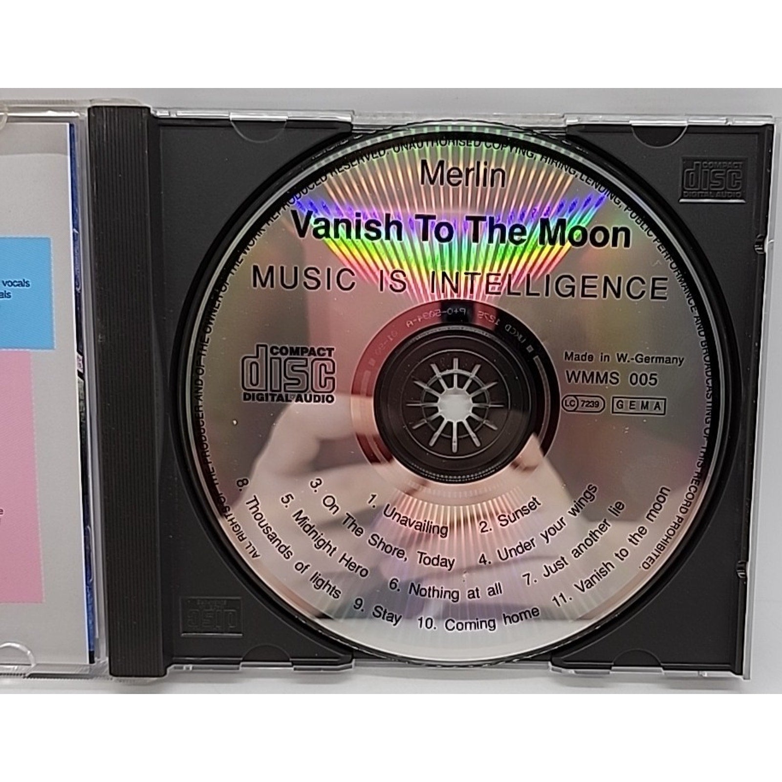 Merlin Vanish To The Moon (CD)
