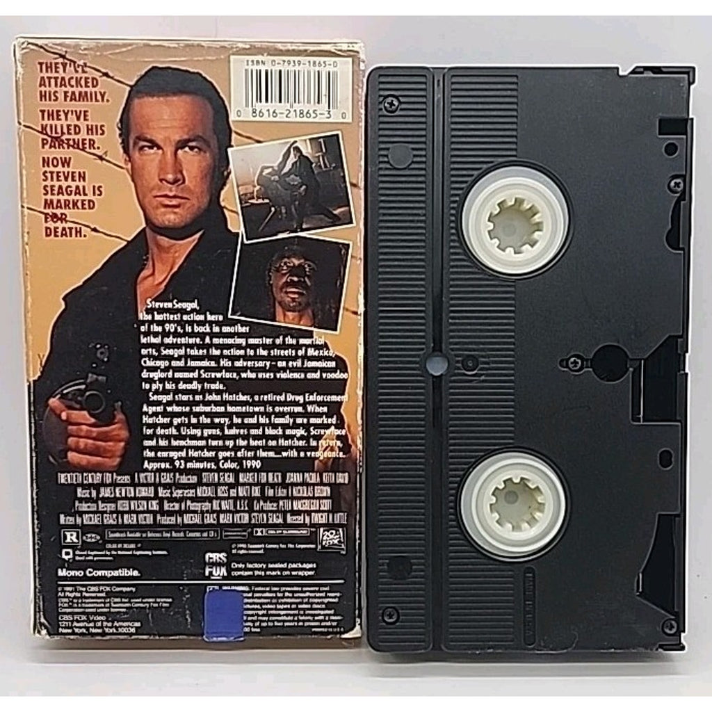 Marked for Death (VHS, 1991)