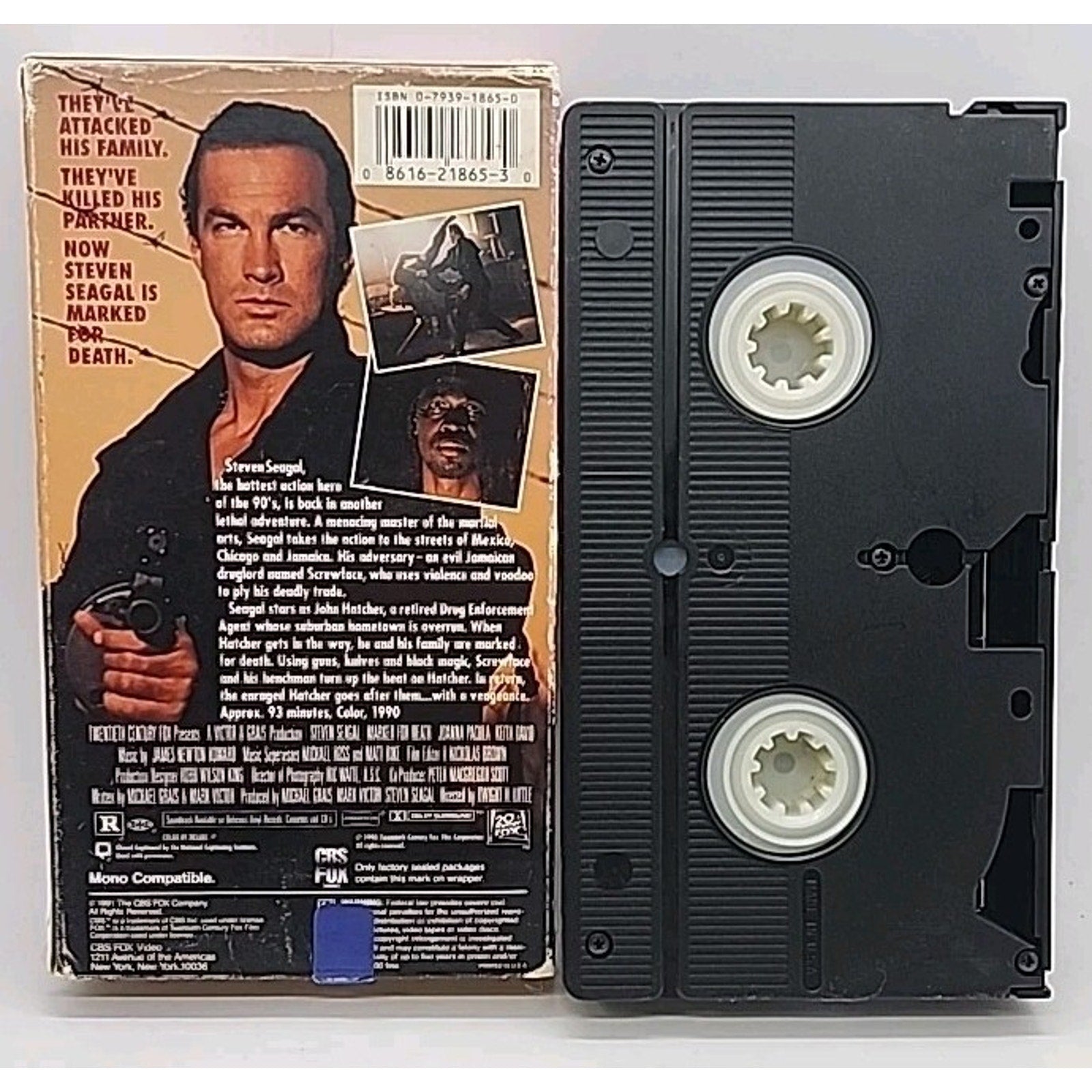 Marked for Death (VHS, 1991)