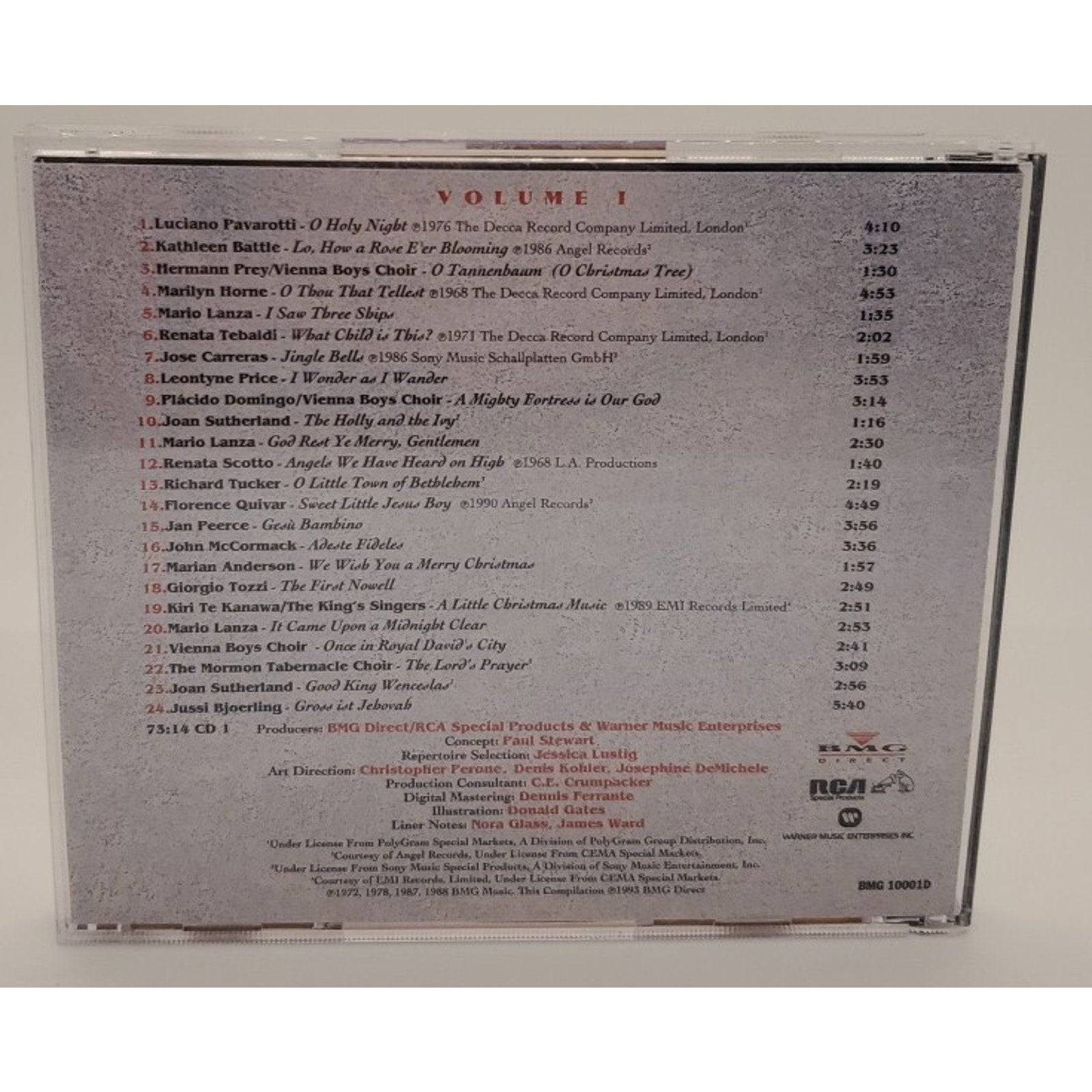 Great Voices of Christmas Volume 1 CD