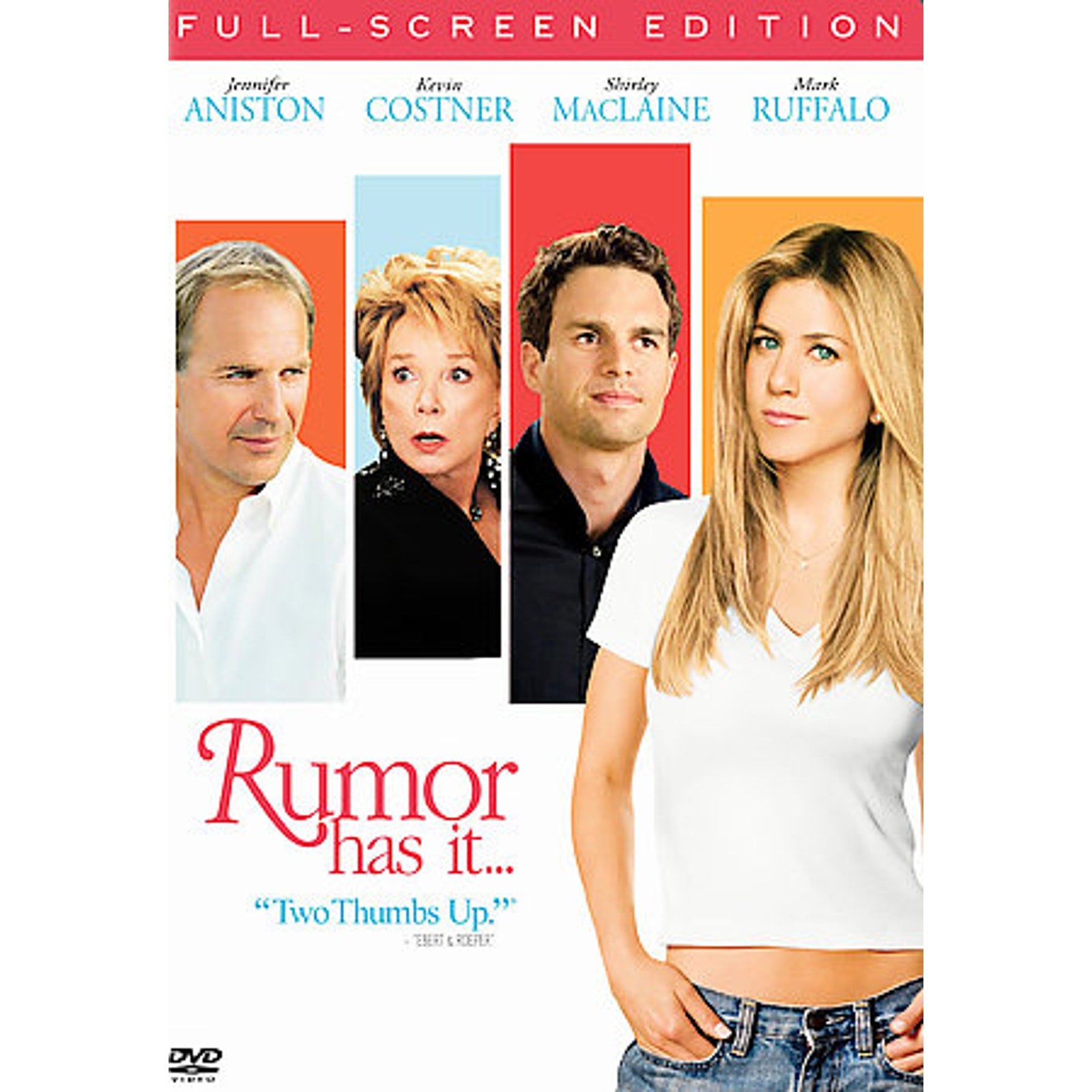 Rumor Has It (DVD, 2006, Full Frame)
