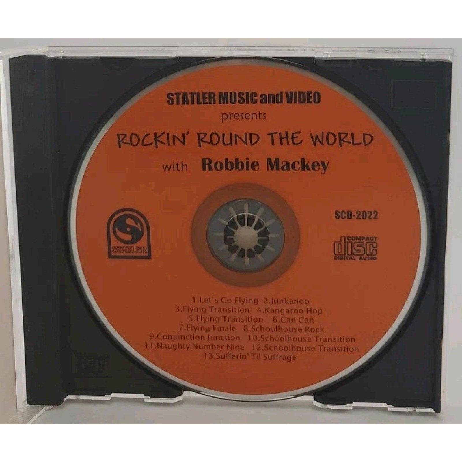 Statler Music And Video Rockin' Round The World With Robbie Mackey Cd
