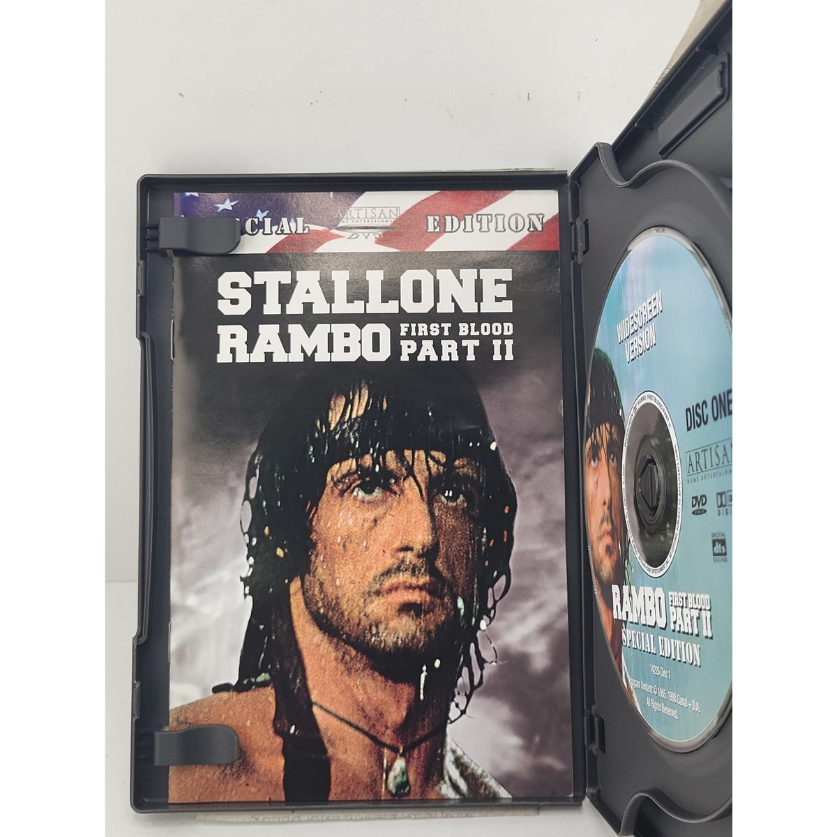 Rambo-First Blood 2 (1985) (DVD, 1985)