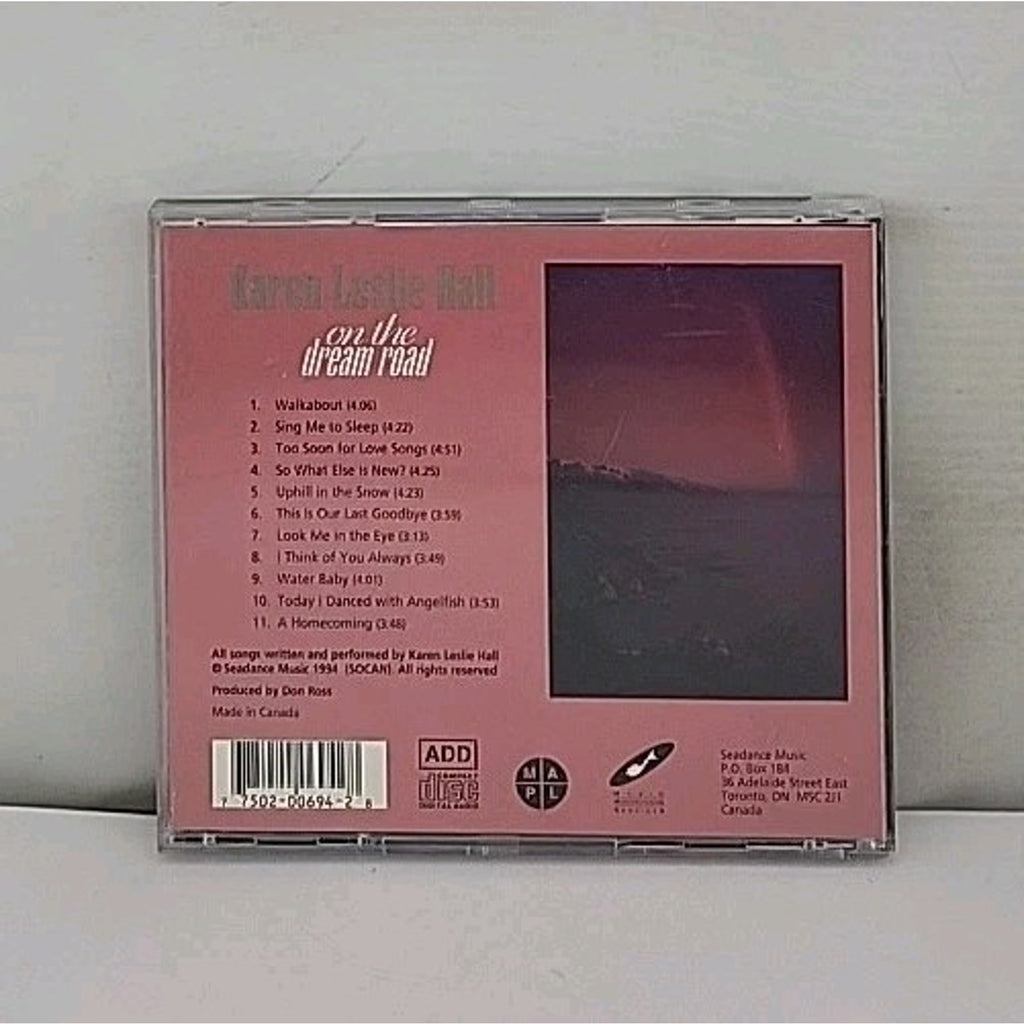 Karen Leslie Hall On The Dream Road CD