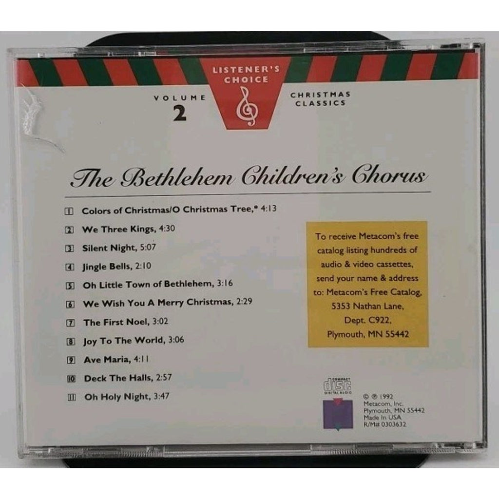 The Bethlehem Children's Chorus Christmas Classics Vol 2 CD 1992