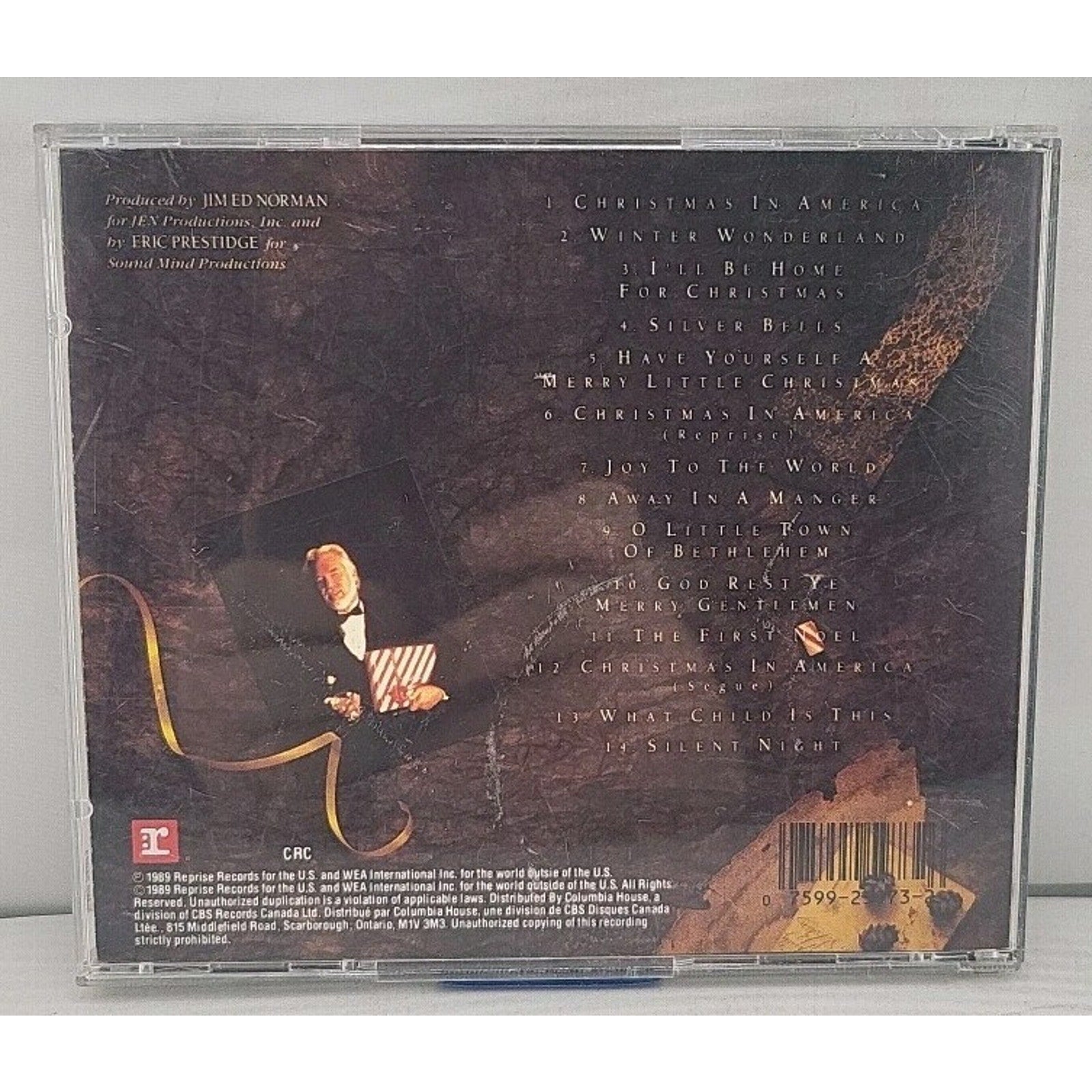 Christmas in America by Kenny Rogers (CD, 1989)