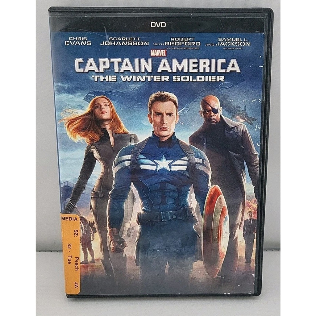 Captain America: The Winter Soldier (DVD, 2014)