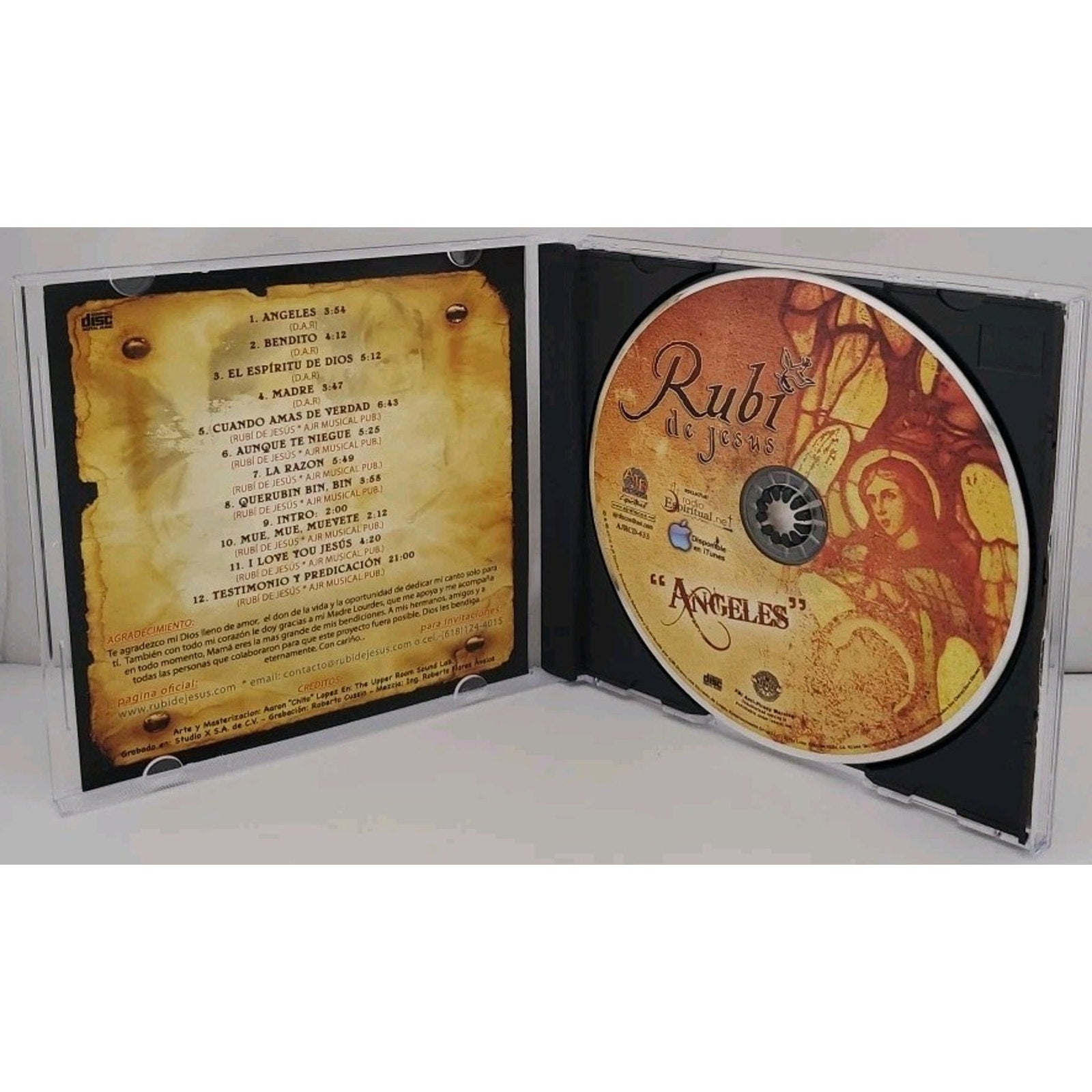 Rubi De Jesus - "Angeles" CD