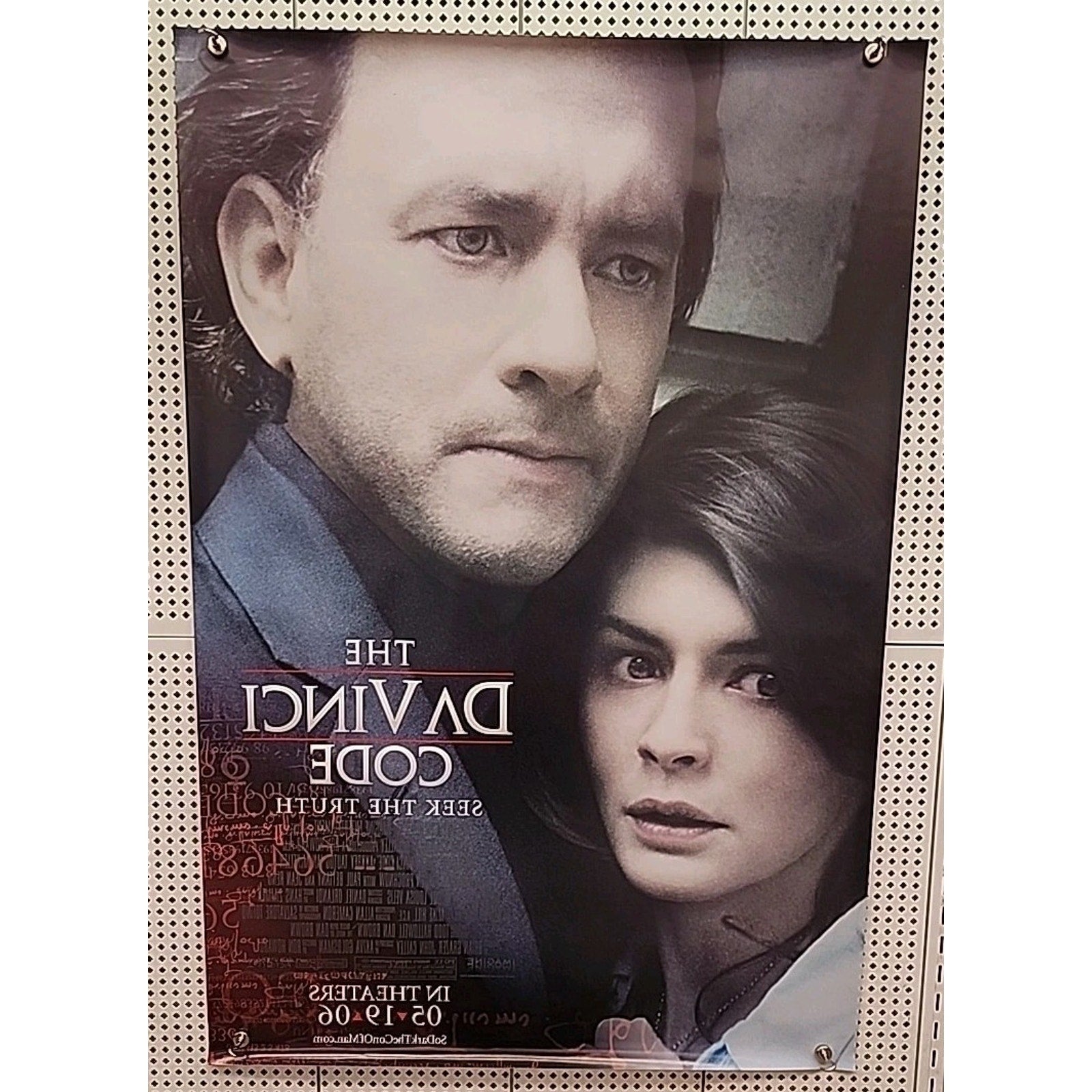 The Da Vinci Code Original D/S 24x40 Movie Poster 2006