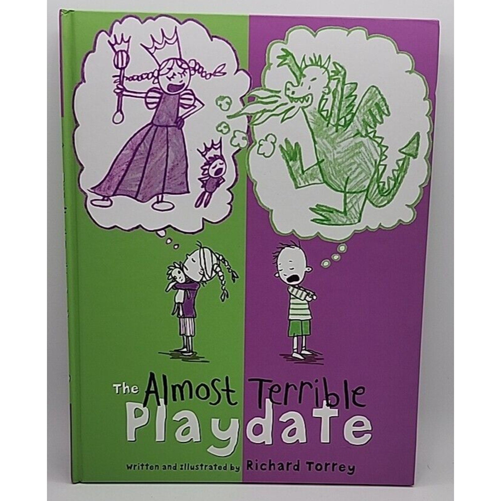 The Almost Terrible Playdate by Richard Torrey (2016, Hardcover)