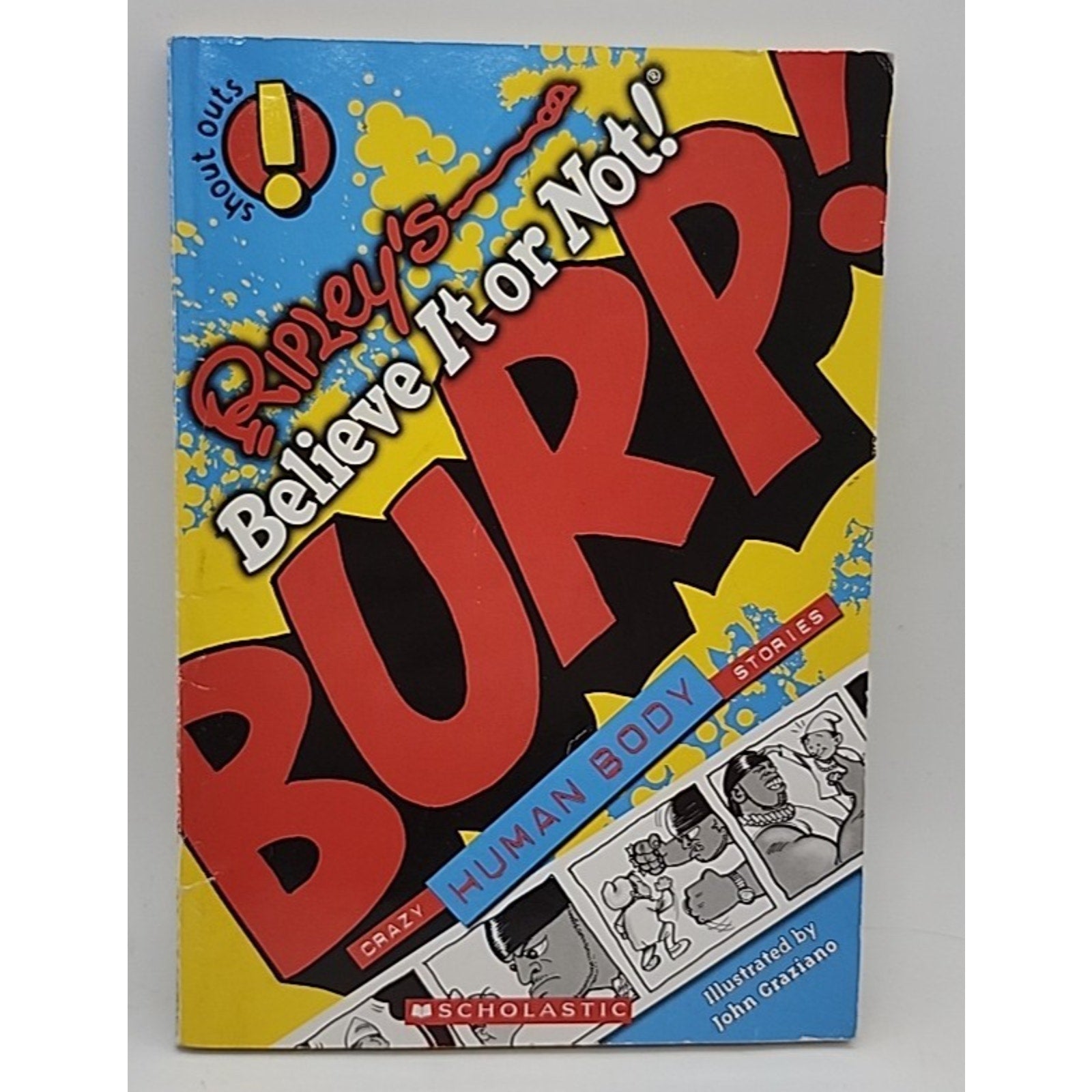 Ripley's Believe It! BURP! Crazy Human Body Stories Scholastics (Paperback)