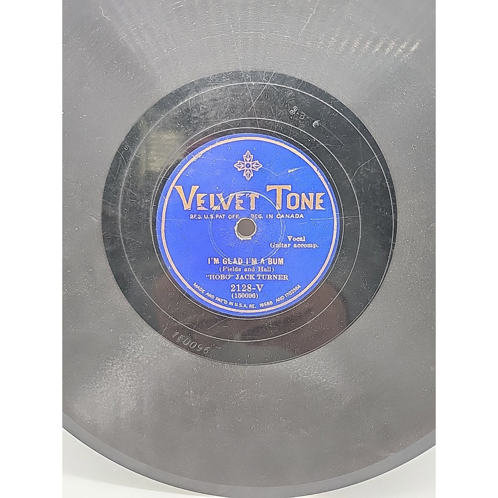 "Hobo" Jack Turner-I'm Glad I'm A Bum/When Its Springtime In (Record)