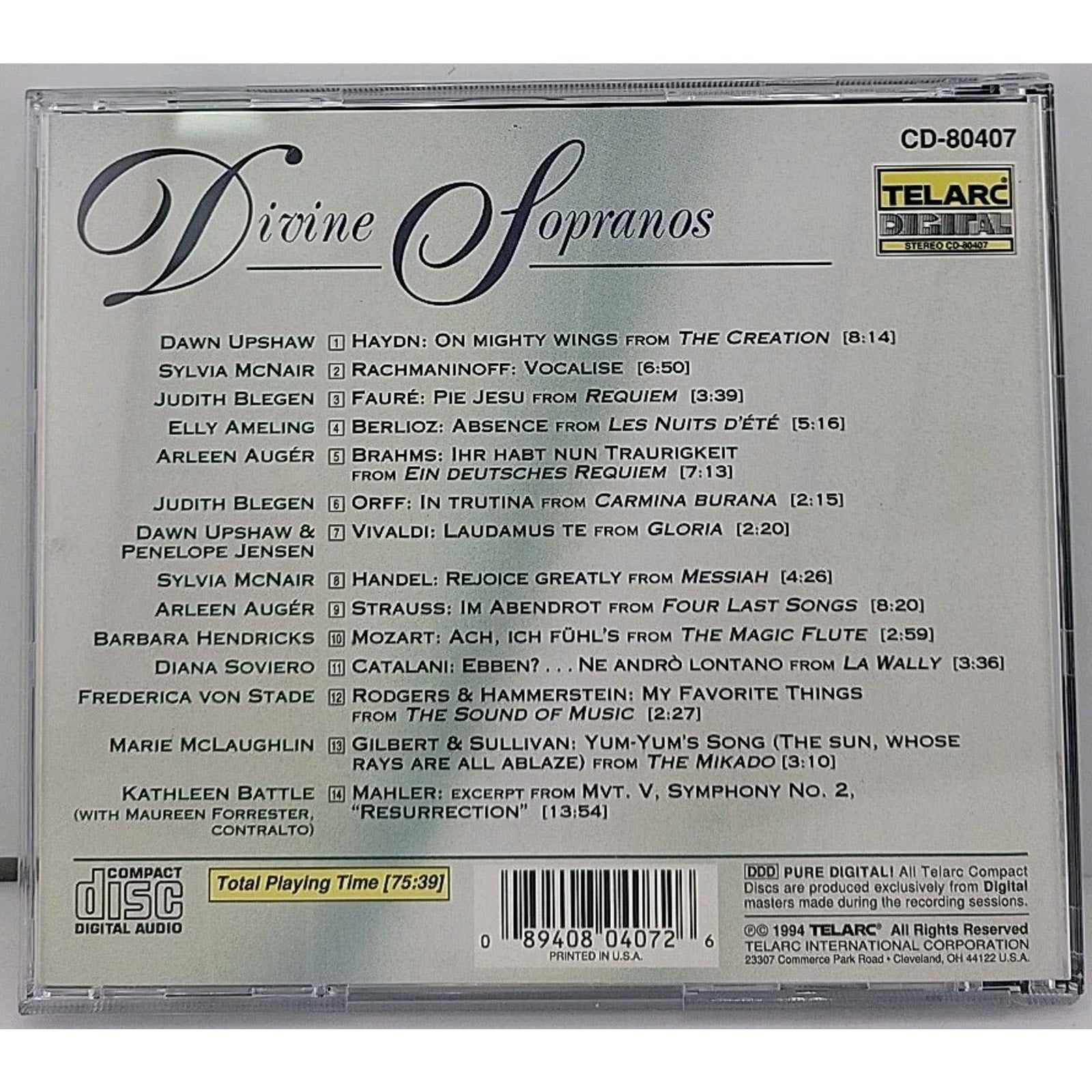 Divine Sopranos by Various (CD, 2003)