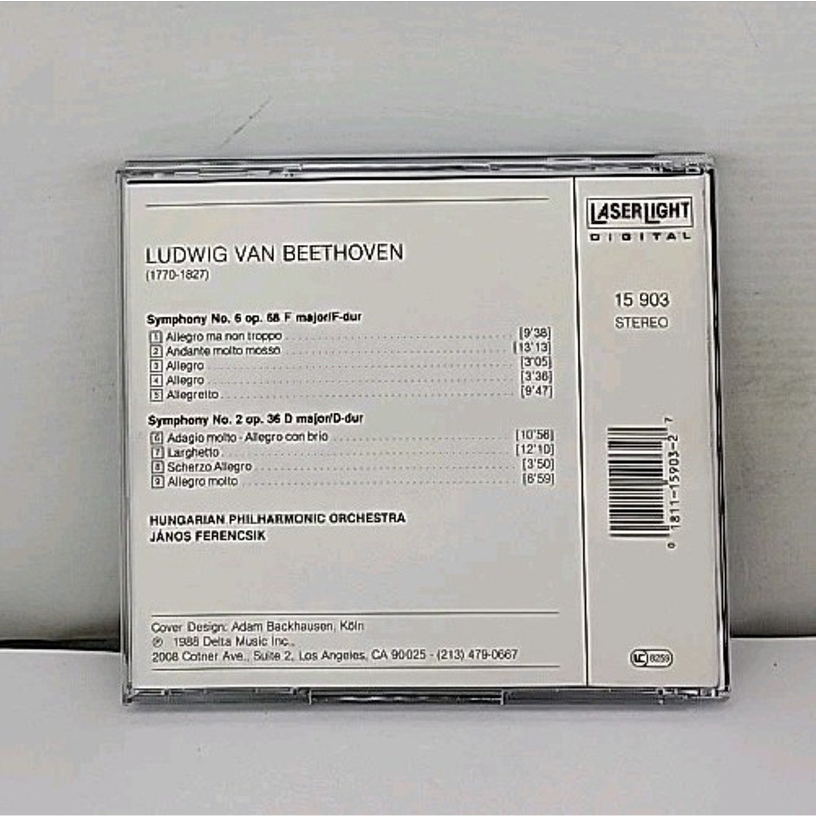 Sym 2/6 by Ludwig van Beethoven (CD, 1990)