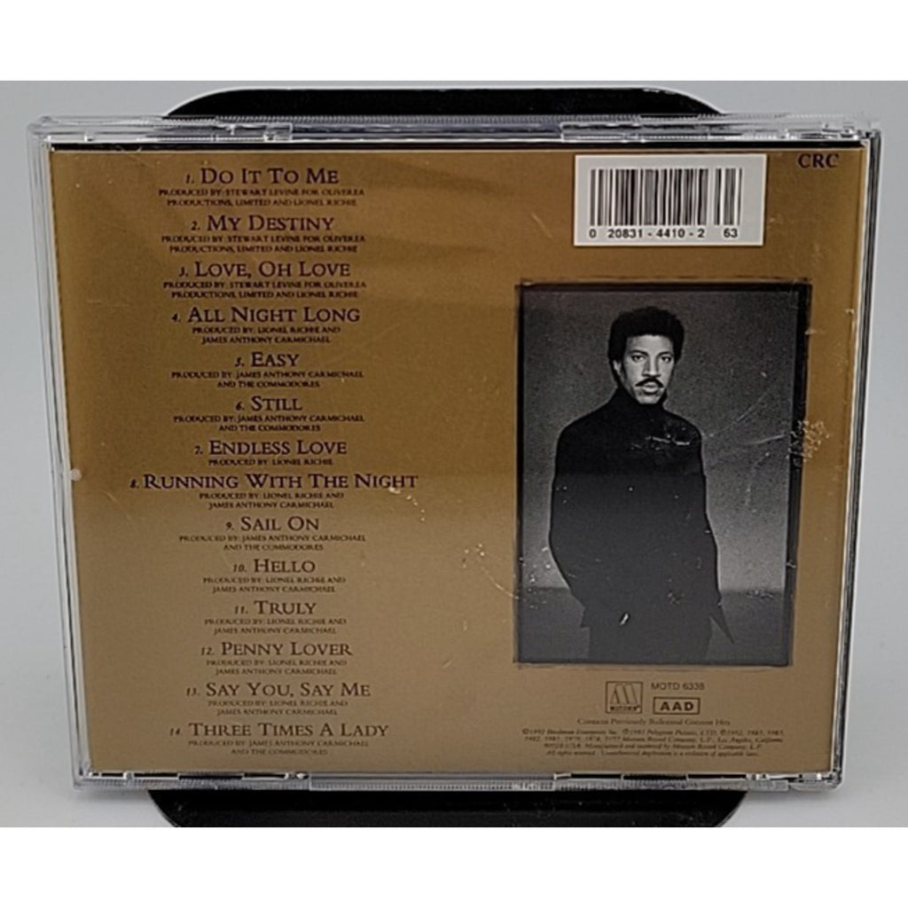 Lionel Richie: Back to Front (CD)