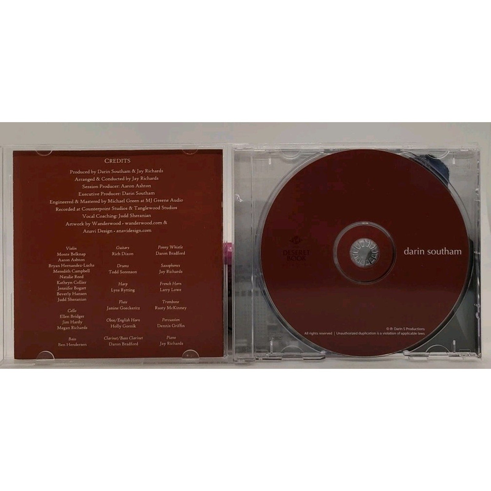Darin Southam CD